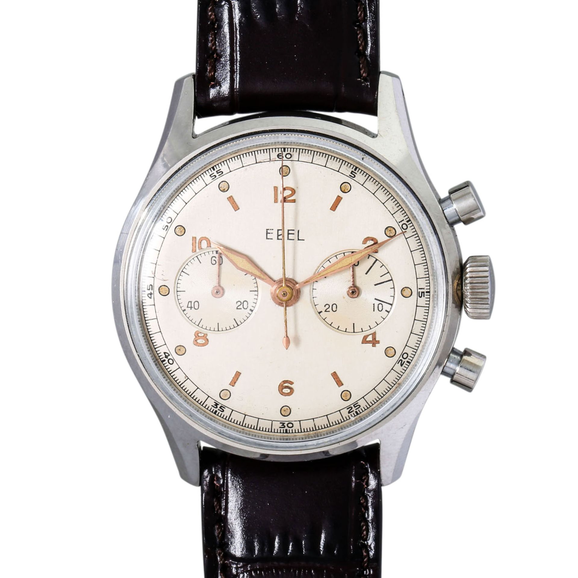 EBEL Vintage Herren Chronograph, Ref. 152-1. Ca. 1950er Jahre.