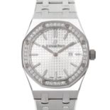 AUDEMARS PIGUET Royal Oak Lady, Ref. 67651ST.ZZ.1261ST.01. Damenuhr. Aktueller Neupreis: 20.700,- Eu