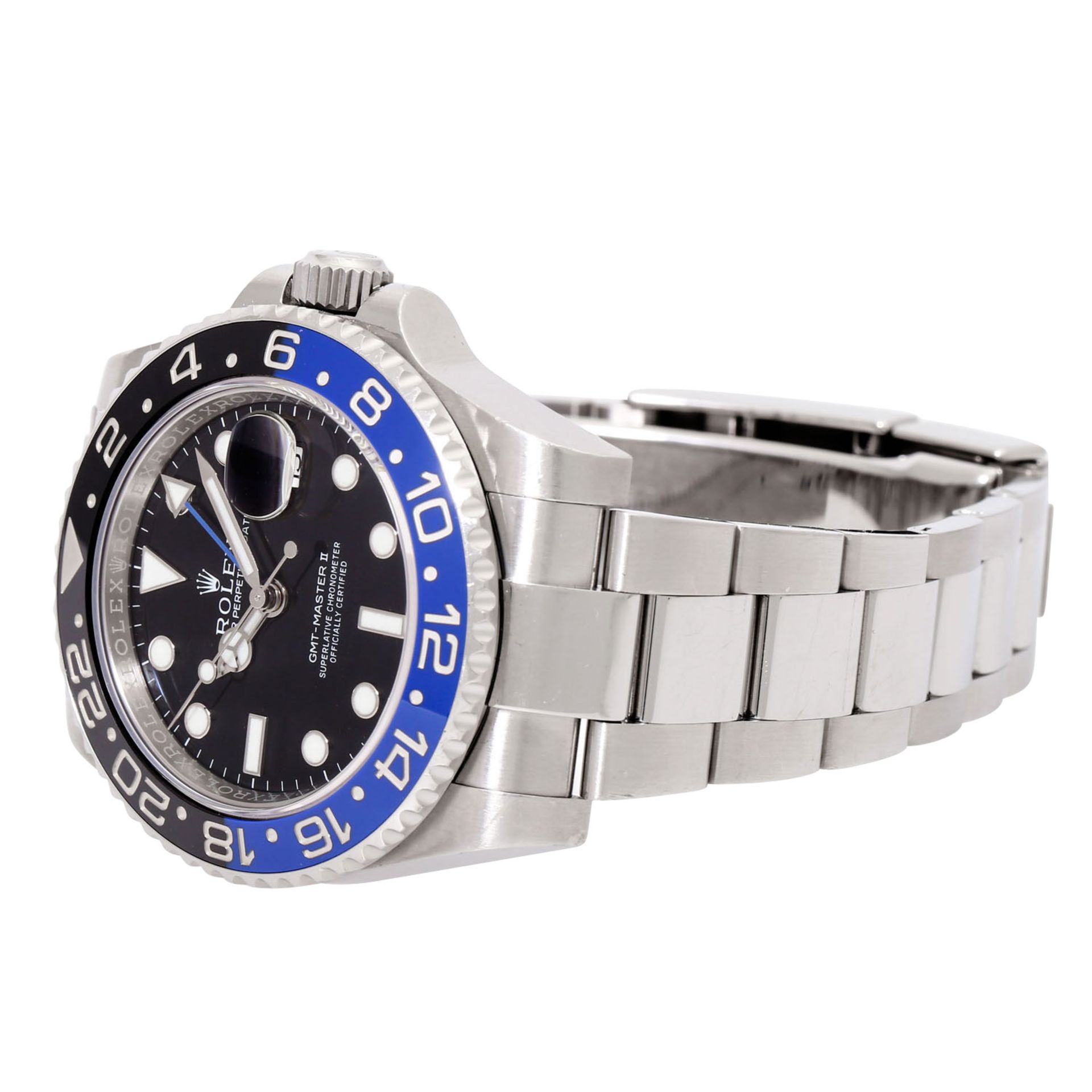 ROLEX GMT-Master II "Batman", Ref. 116710BLNR. Herrenuhr. - Bild 6 aus 9