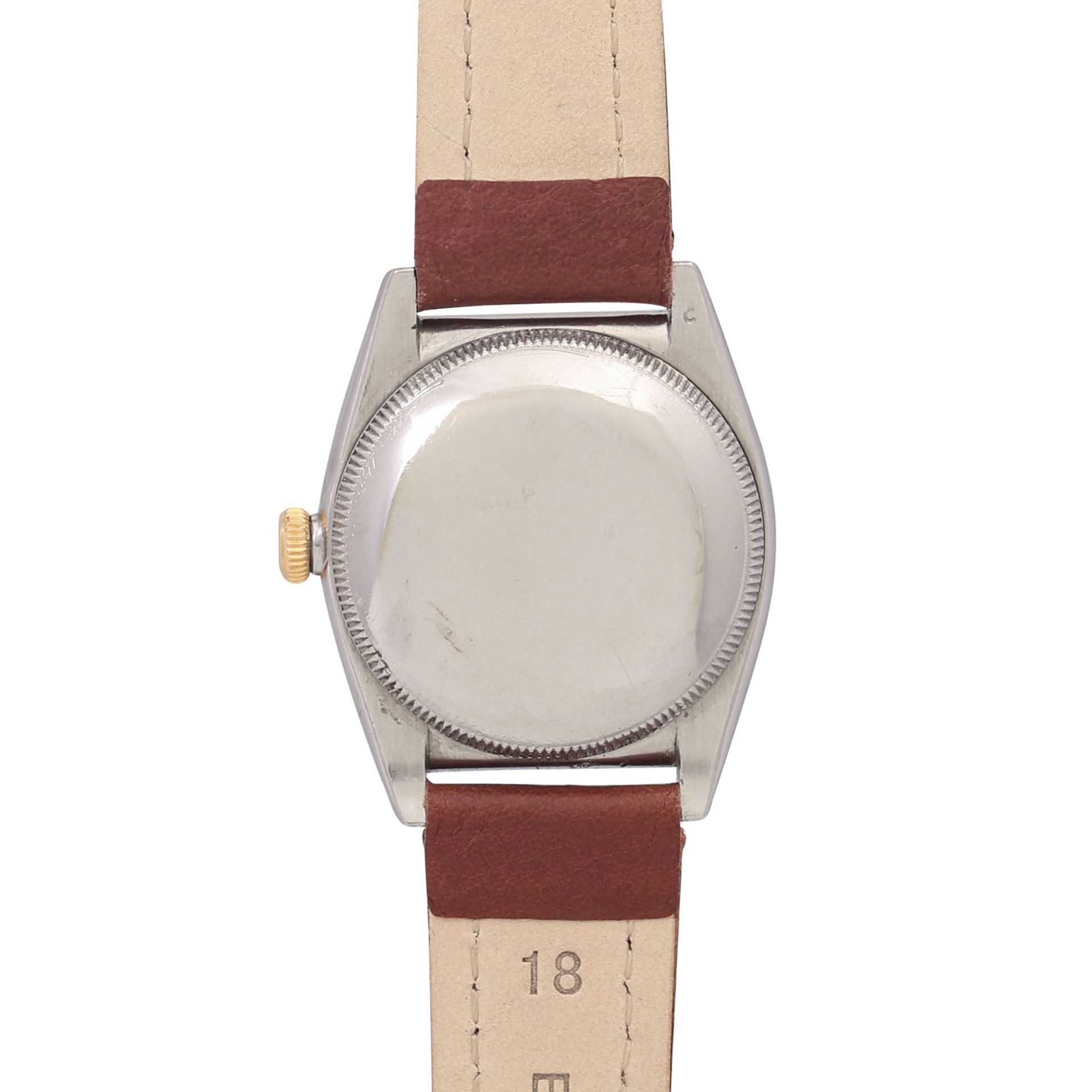 ROLEX Vintage Oyster Perpetual Chronometre "Bubble Back", Ref. 3372. Armbanduhr. Ca. 1940er Jahre. - Bild 2 aus 7