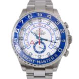 ROLEX Yacht-Master II, Ref. 116680-0002. Herrenuhr. Aktueller Neupreis: 17.450,- Euro.