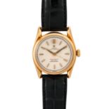 ROLEX Vintage 1950er Oyster Perpetual "Bombay Bubble Back" Ref. 5018 - ROTSCHRIFT