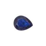 Loser Saphir von 1,8 ct,