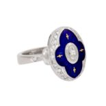 FABERGÉ by VICTOR MAYER Ring mit Diamanten von zus. ca. 0,41 ct,