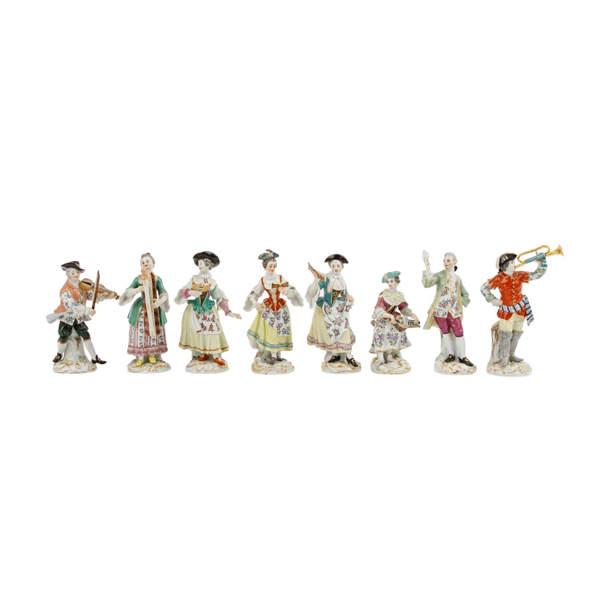 MEISSEN "Galante Kapelle" 20.Jh. - Image 7 of 10