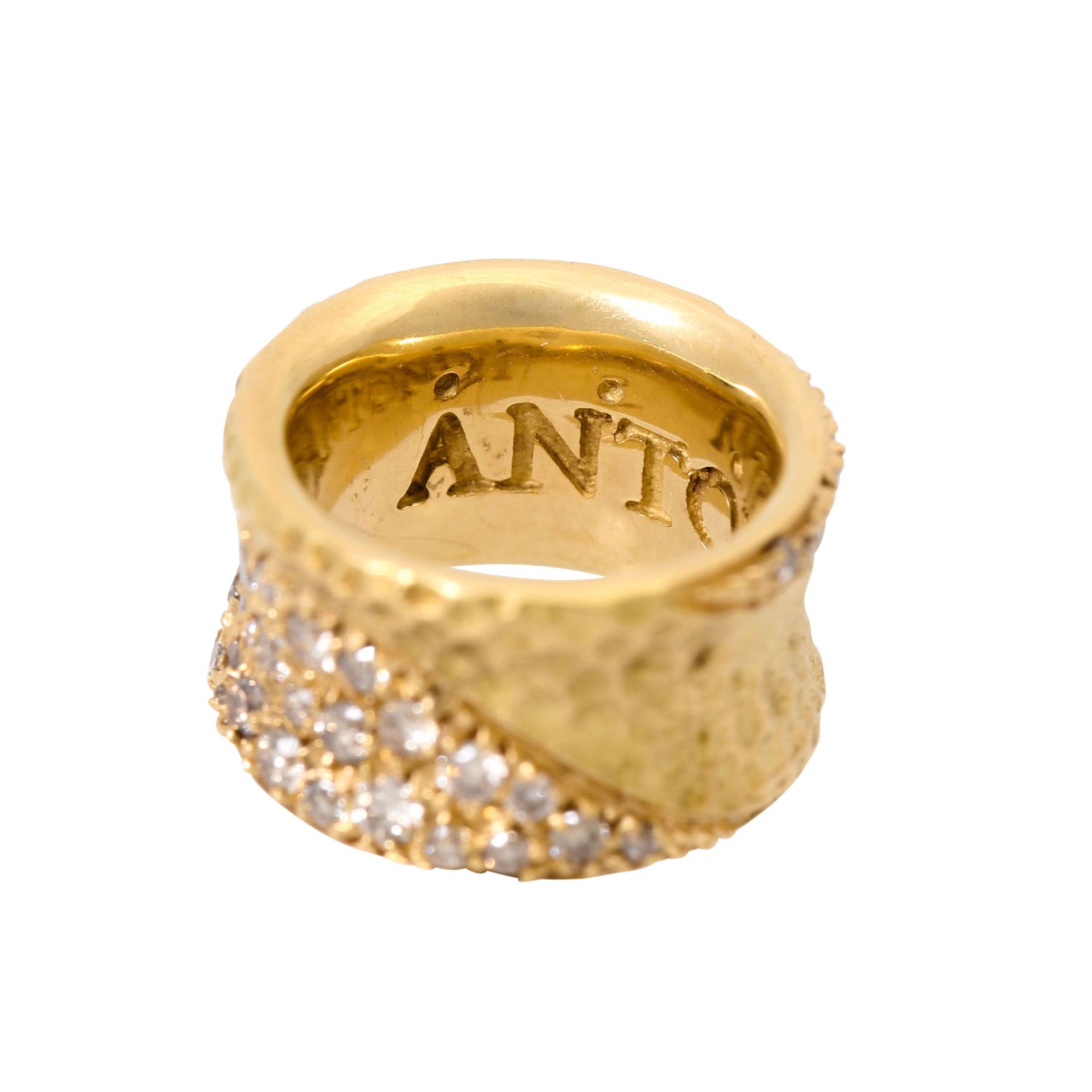 ANTONINI Anhänger mit Brillanten, zus. ca. 0,2 ct, - Bild 4 aus 4