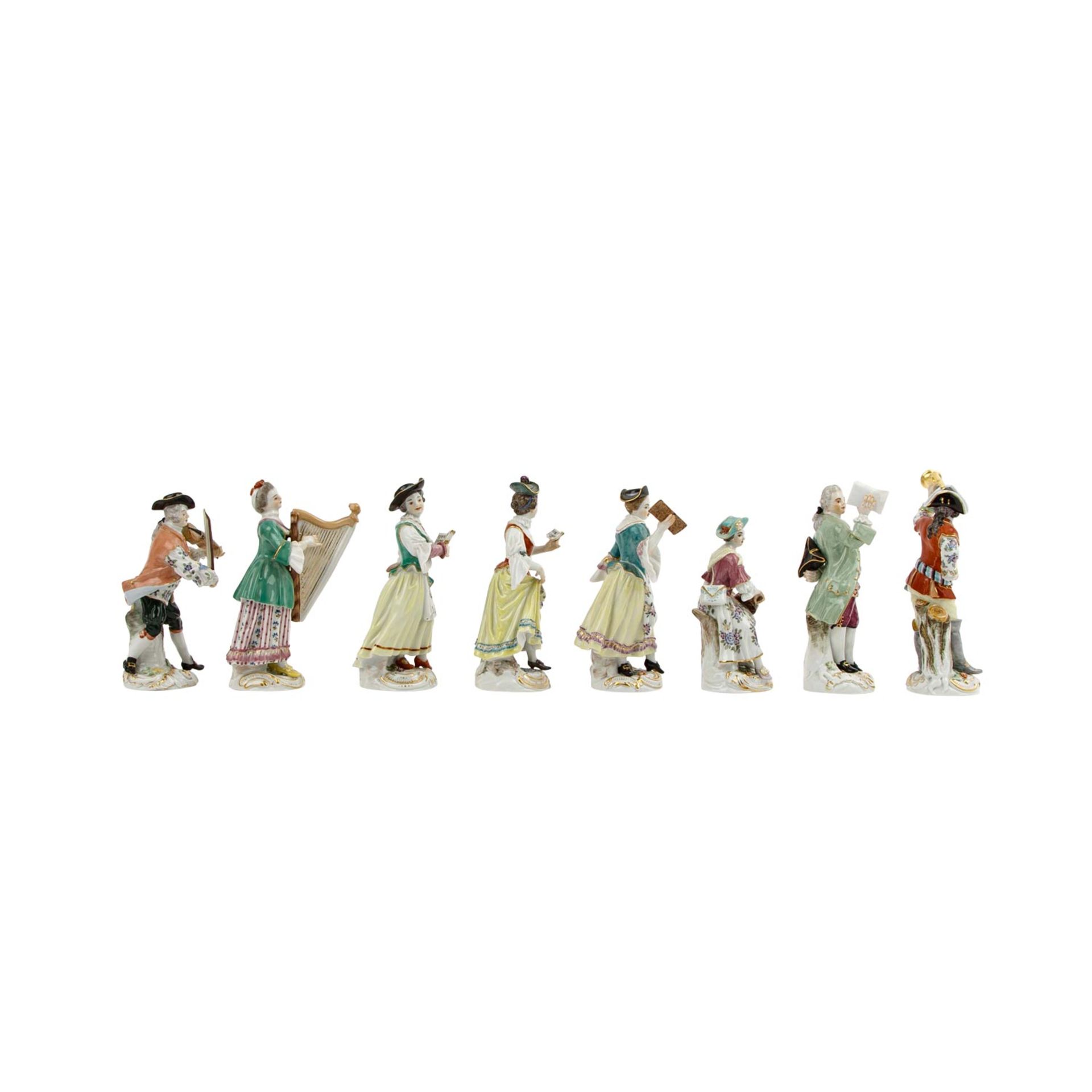 MEISSEN "Galante Kapelle" 20.Jh. - Image 10 of 10