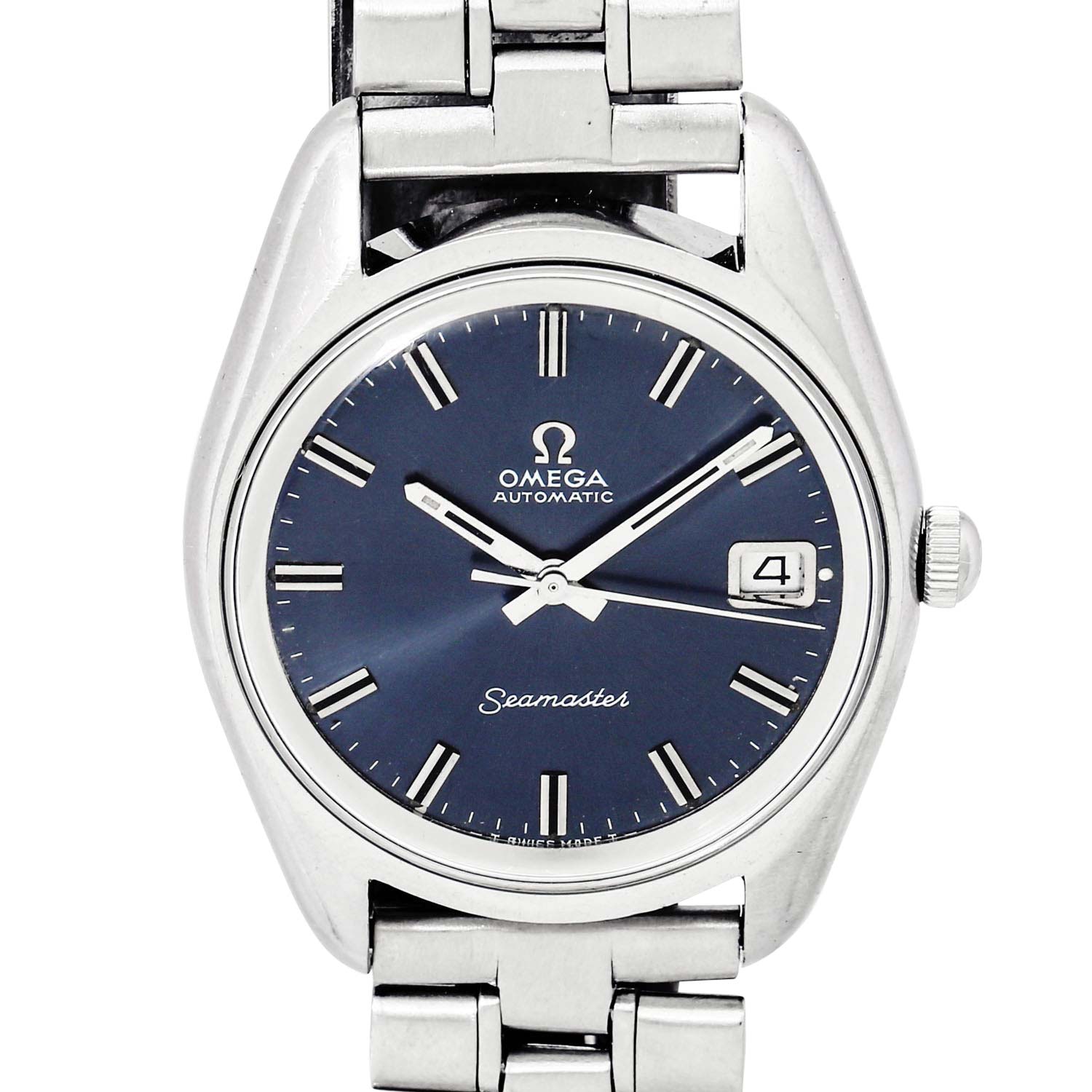 OMEGA Vintage Seamaster Herrenuhr, Ref. 166.067. Ca. 1970er Jahre.