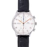 IWC Schaffhausen Portugieser Chronograph Herren Armbanduhr, Ref. IW371401.