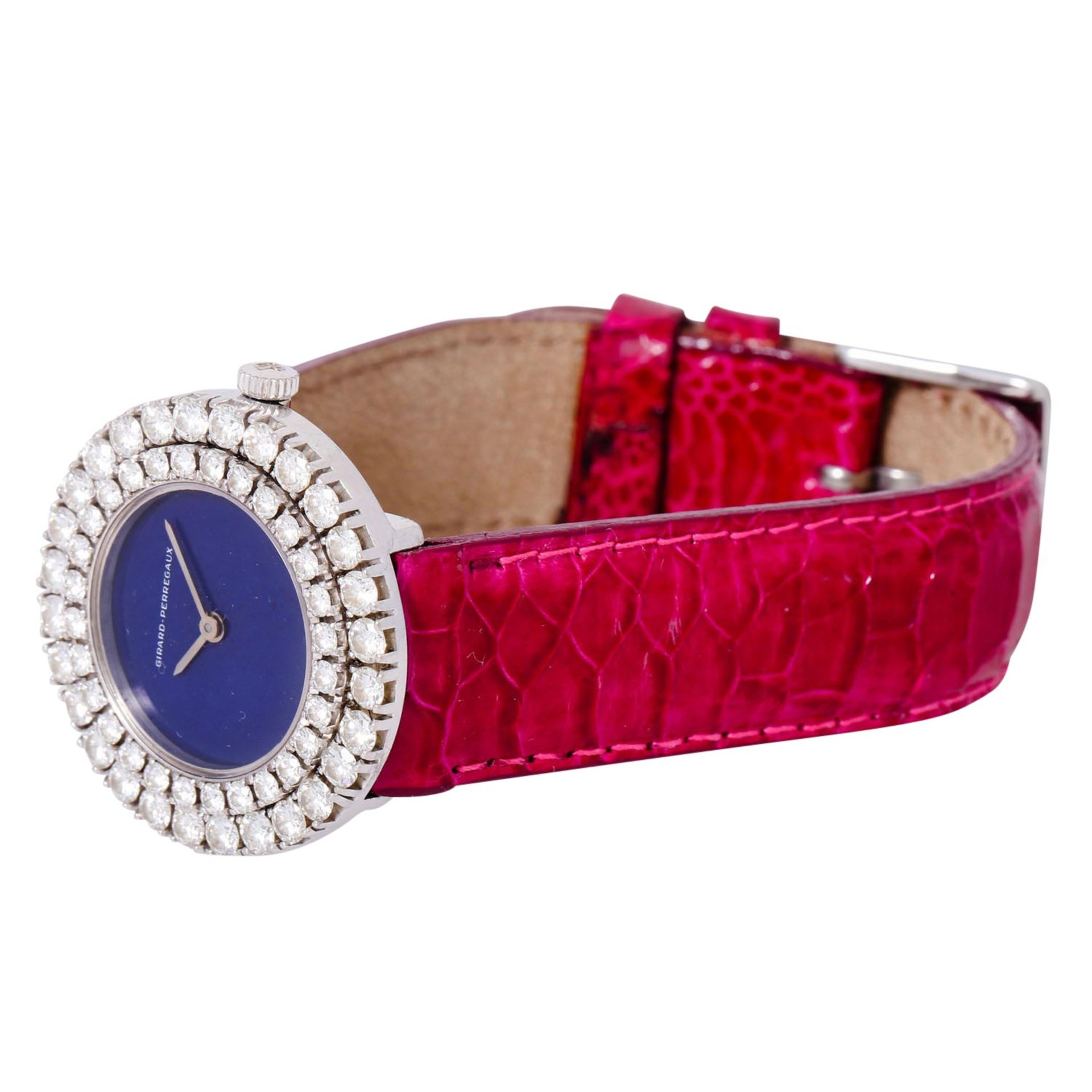 GIRARD PERREGAUX Schmuck-Damenarmbanduhr. Ca. 1960er Jahre. - Image 6 of 7