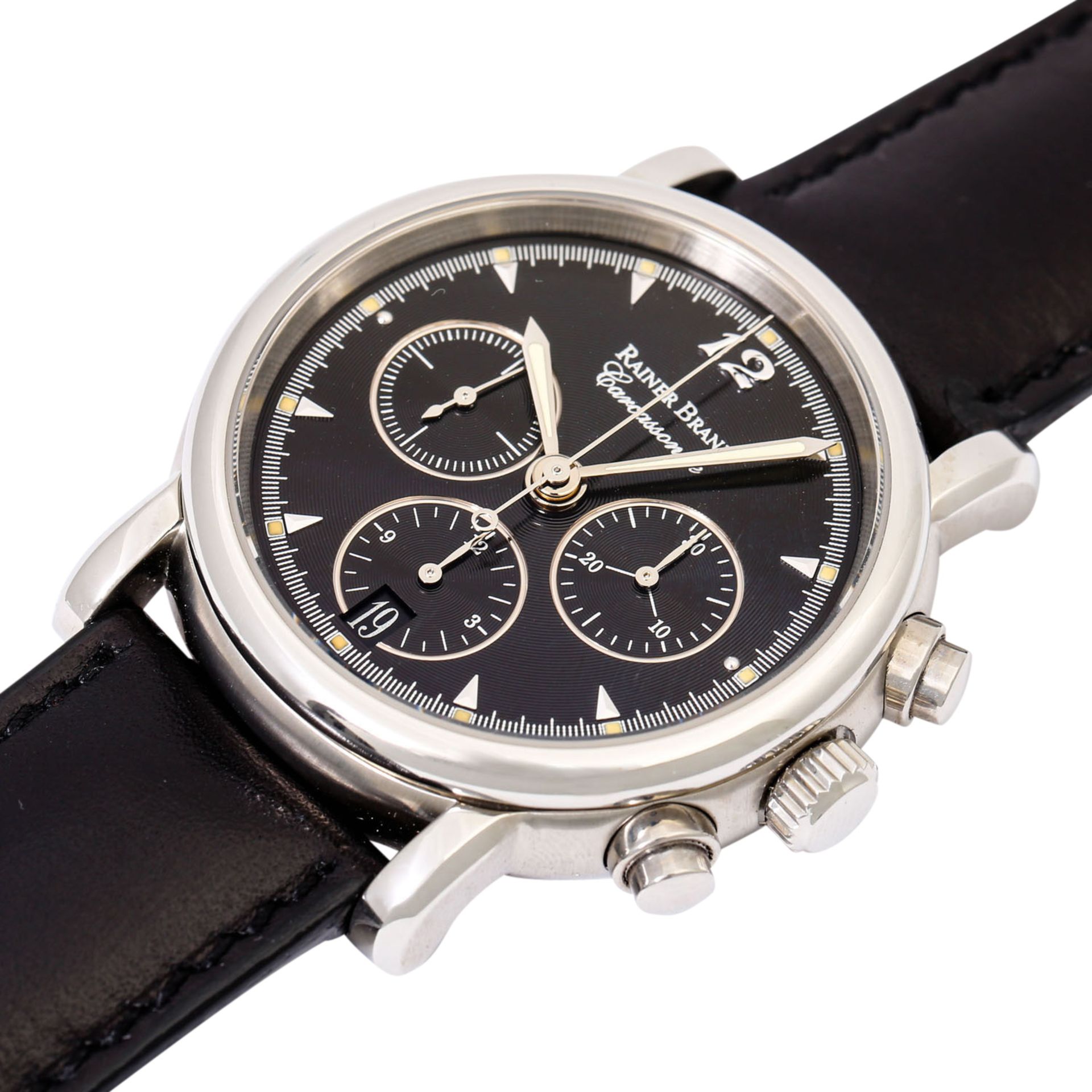 RAINER BRAND Caracassonne Chronometer Herren Chronograph. Full Set aus 2000. - Image 5 of 8