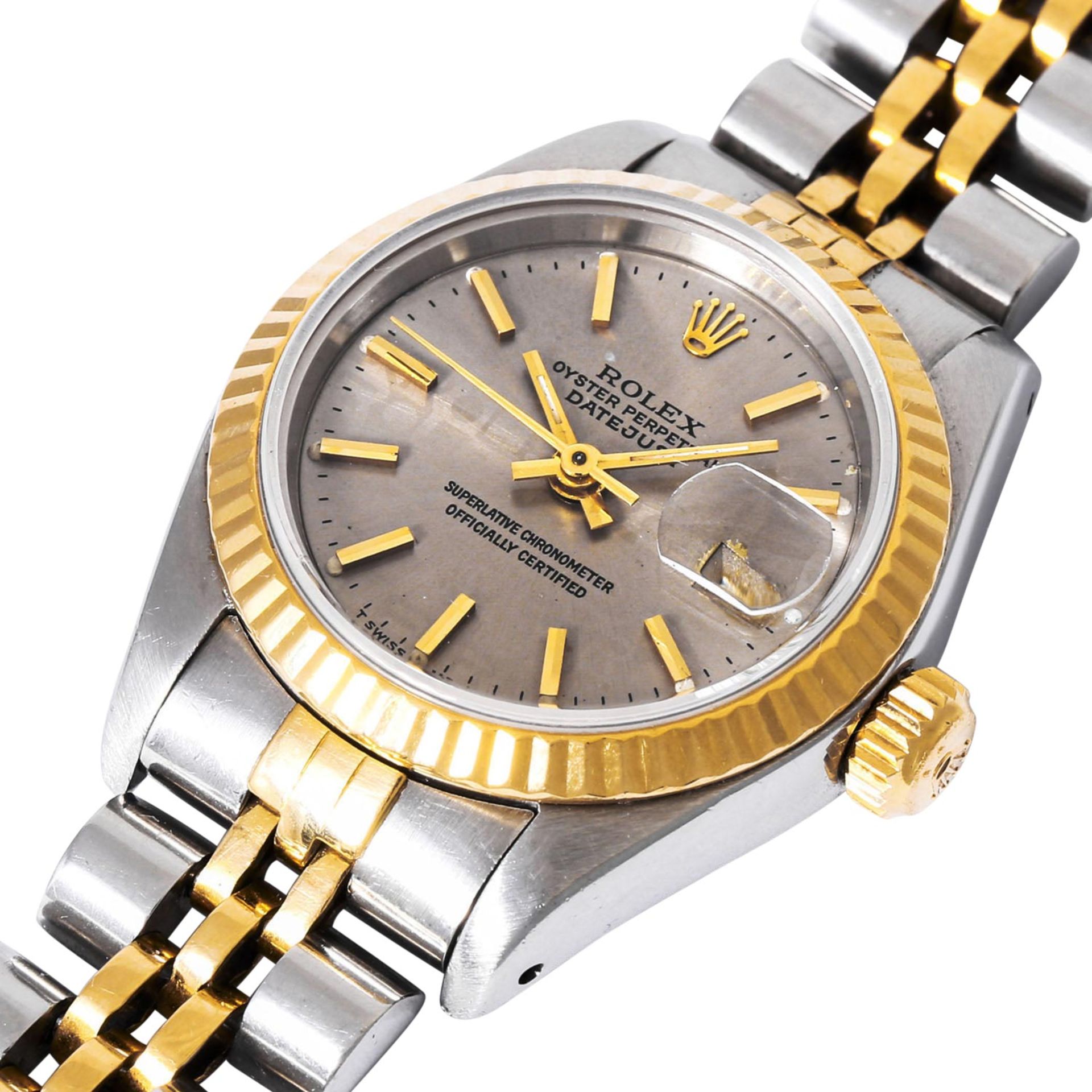 ROLEX Neo Vintage Lady Datejust 26, Ref. 69173. Damenuhr. Aus 1988/1989. - Image 5 of 8