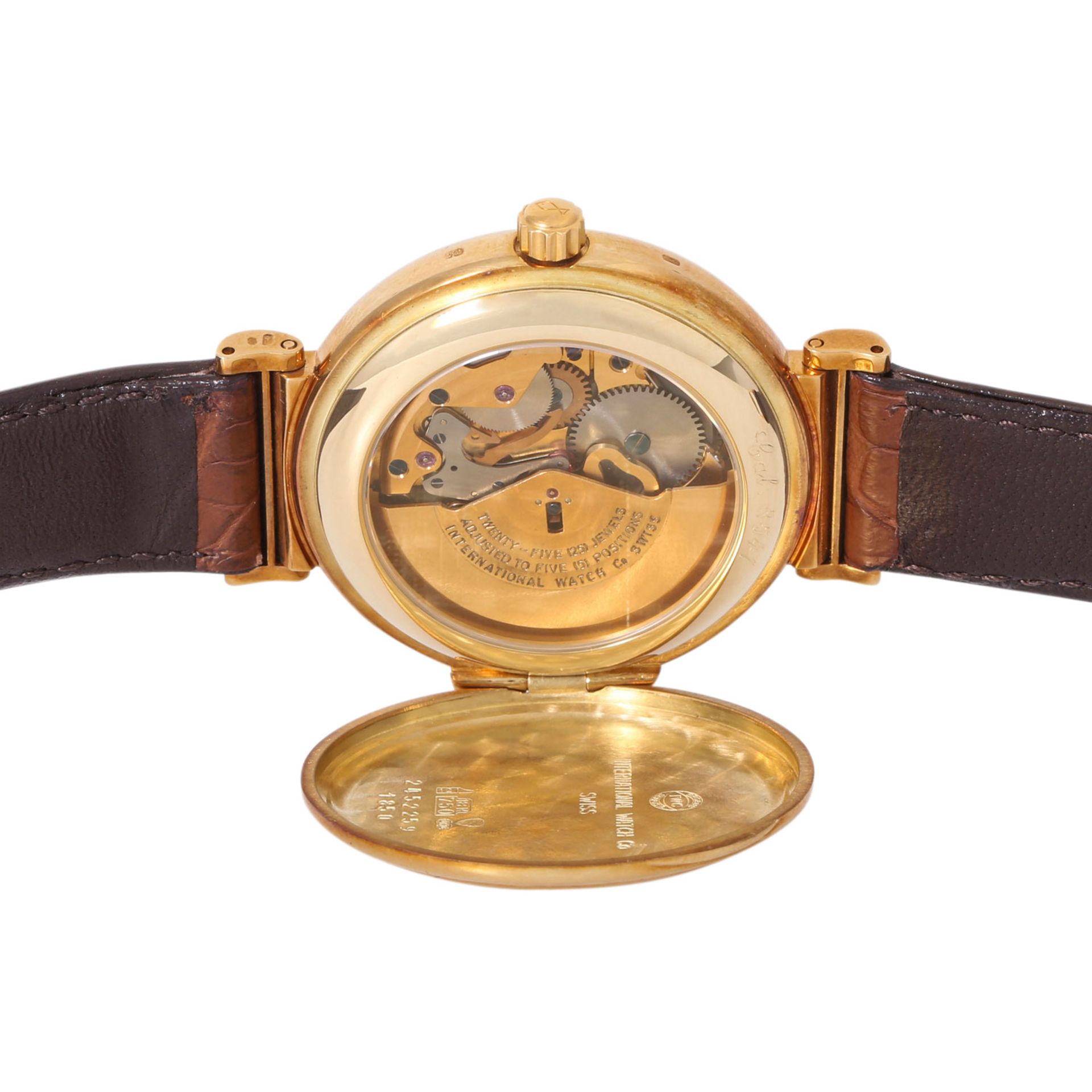 IWC Da Vinci Vintage Herren Armbanduhr, Ref. 1850-001. Zum 120. Jubiläum von IWC. - Image 3 of 10