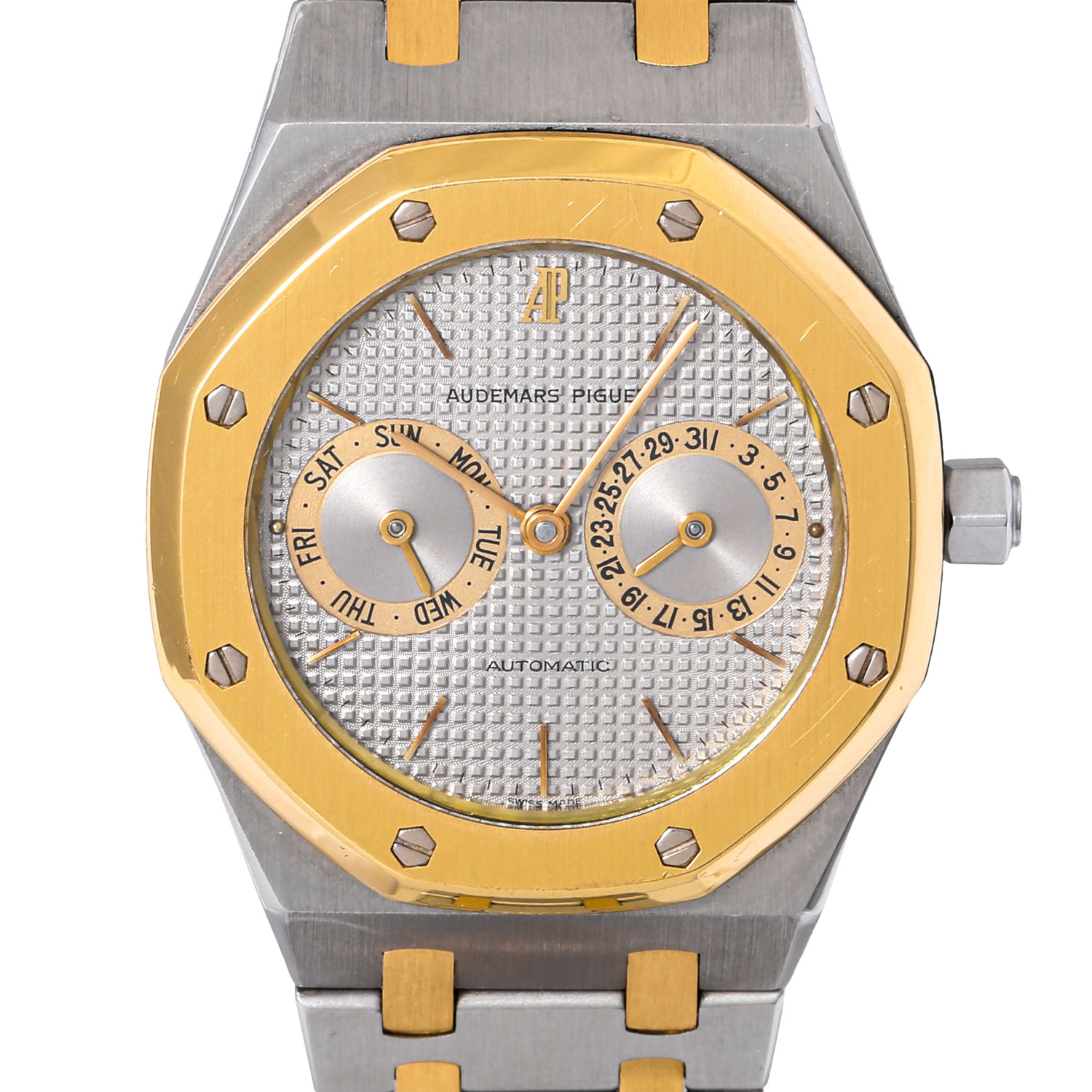 AUDEMARS PIGUET Vintage Royal Oak Day-Date 'Owl' , Ref. 25572SA.0.0477SA.01. Armbanduhr.