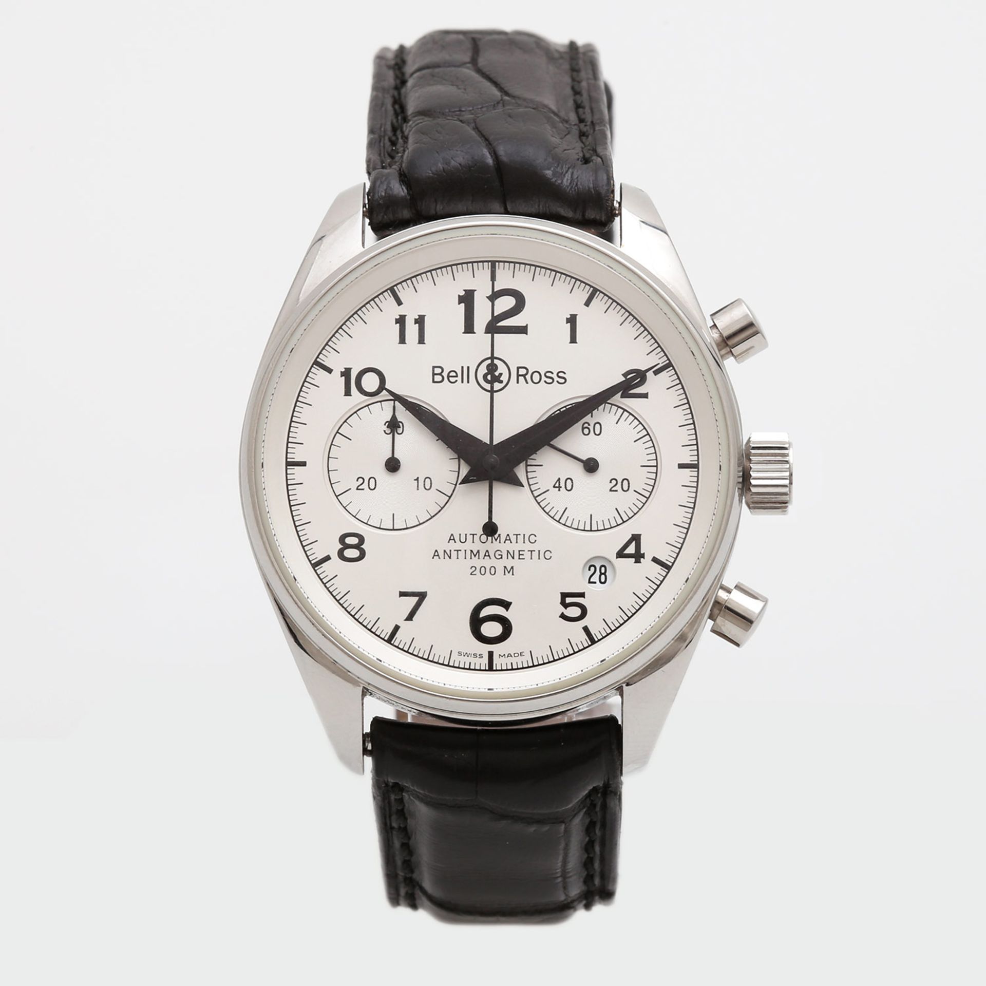 BELL & ROSS Herrenuhr Chronograph, Serie "BR 126", Ref. 130.S10039. Aus 2014 - Image 5 of 5