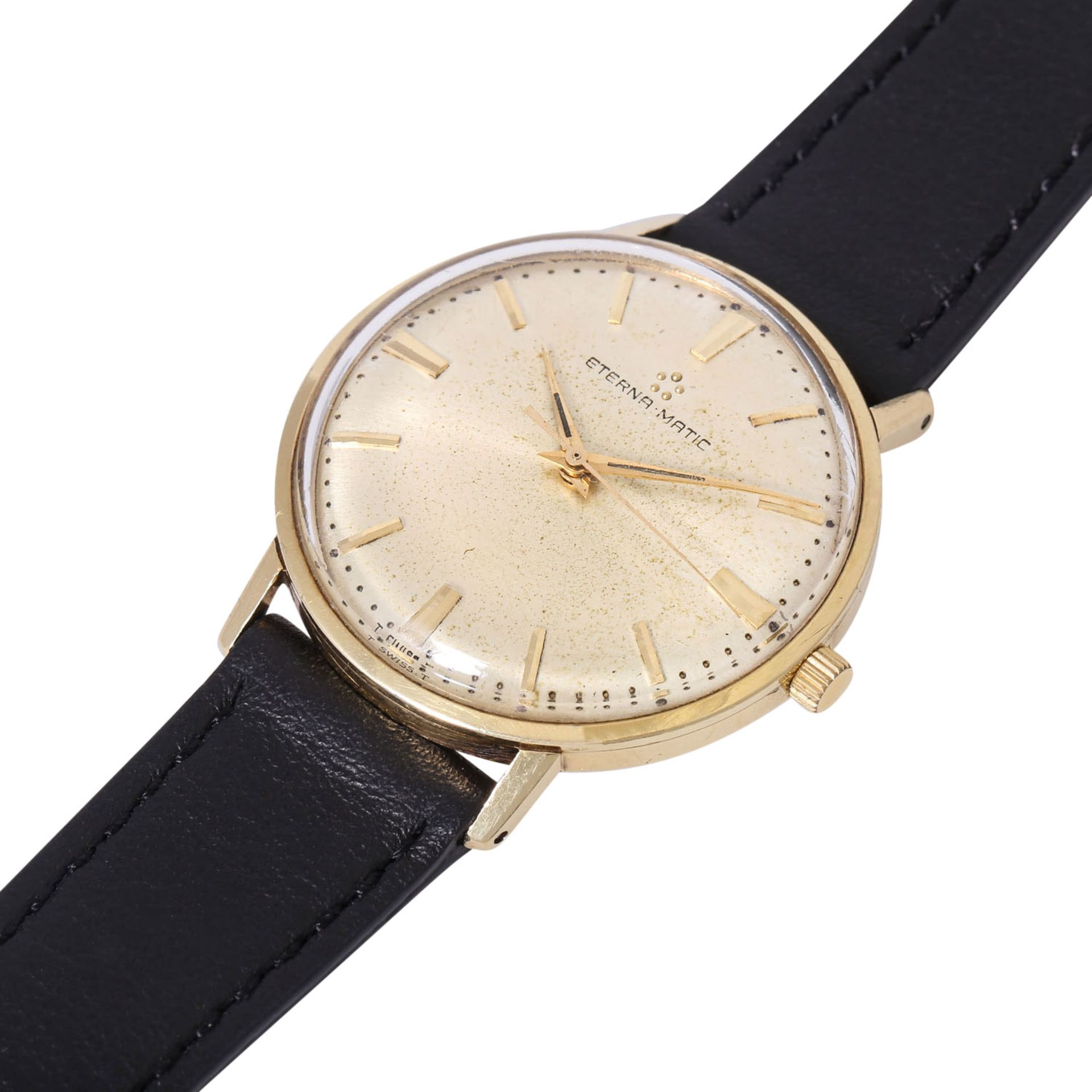 ETERNA-MATIC Vintage Herren Armbanduhr, Ref. 607. Ca. 1960er Jahre. - Image 5 of 7
