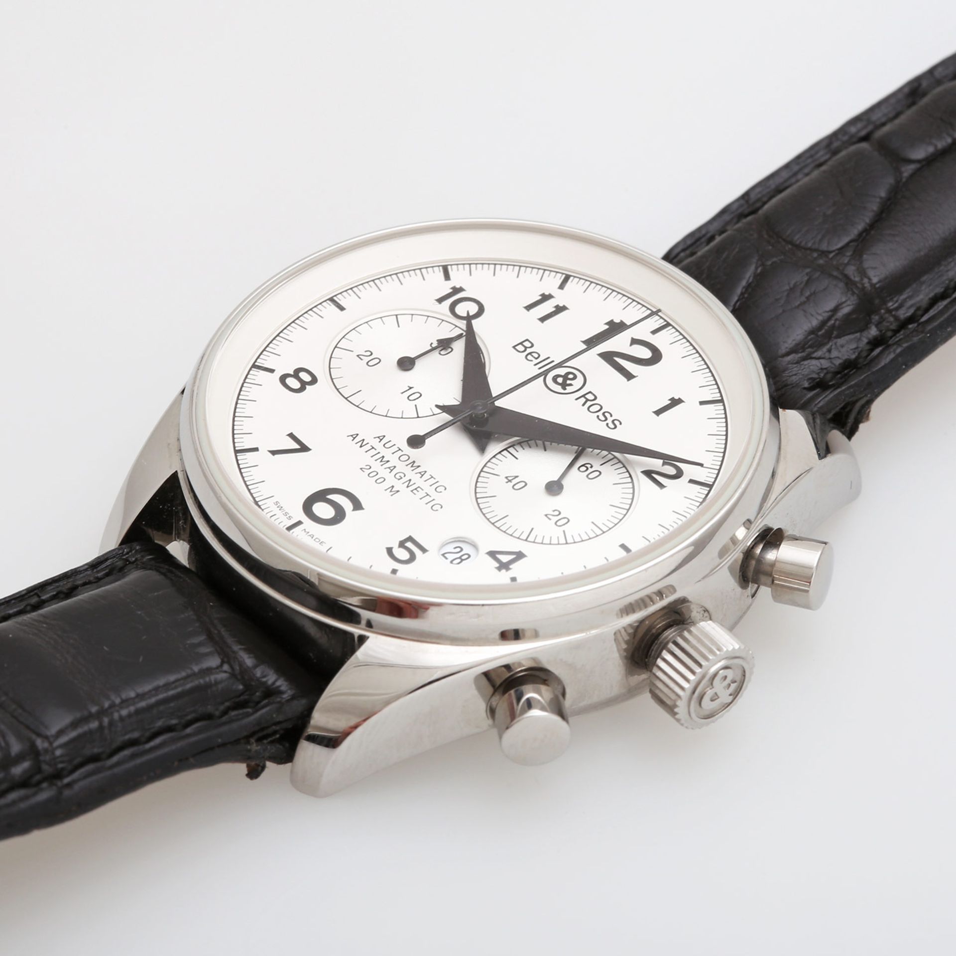 BELL & ROSS Herrenuhr Chronograph, Serie "BR 126", Ref. 130.S10039. Aus 2014 - Image 4 of 5