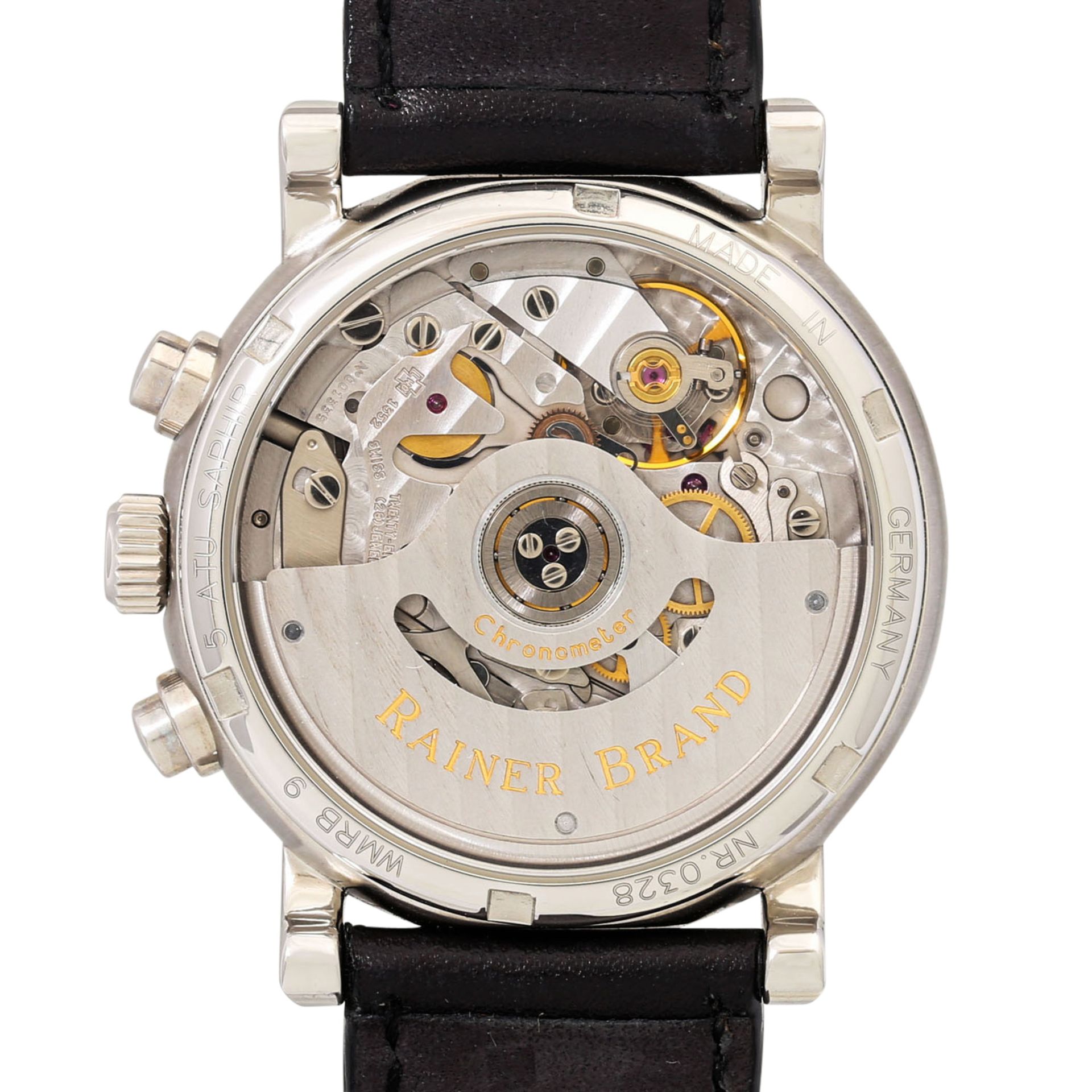 RAINER BRAND Caracassonne Chronometer Herren Chronograph. Full Set aus 2000. - Image 2 of 8