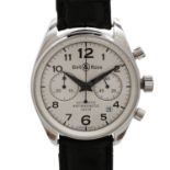 BELL & ROSS Herrenuhr Chronograph, Serie "BR 126", Ref. 130.S10039. Aus 2014