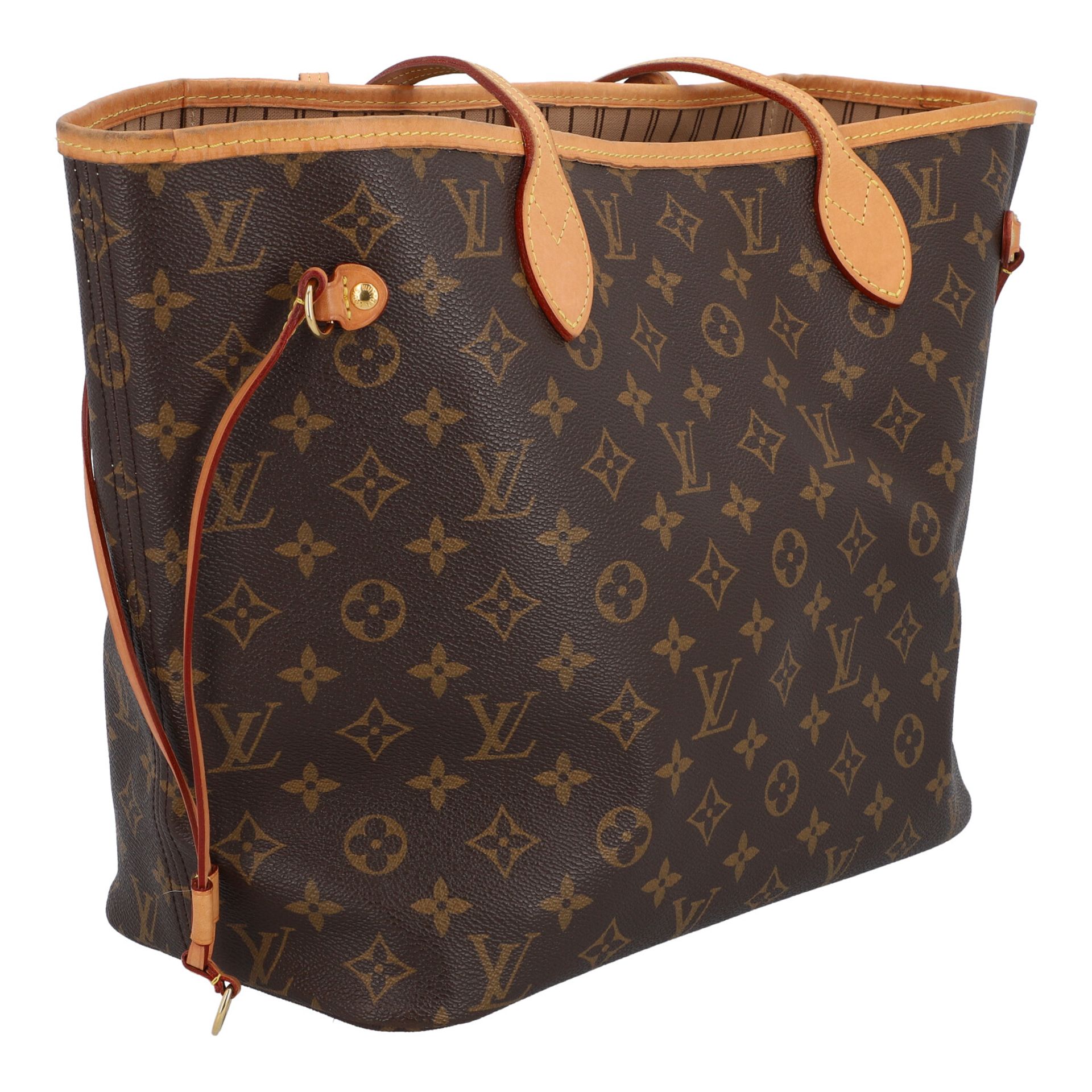 LOUIS VUITTON Shopper "NEVERFULL MM", Koll. 2017. - Bild 2 aus 8