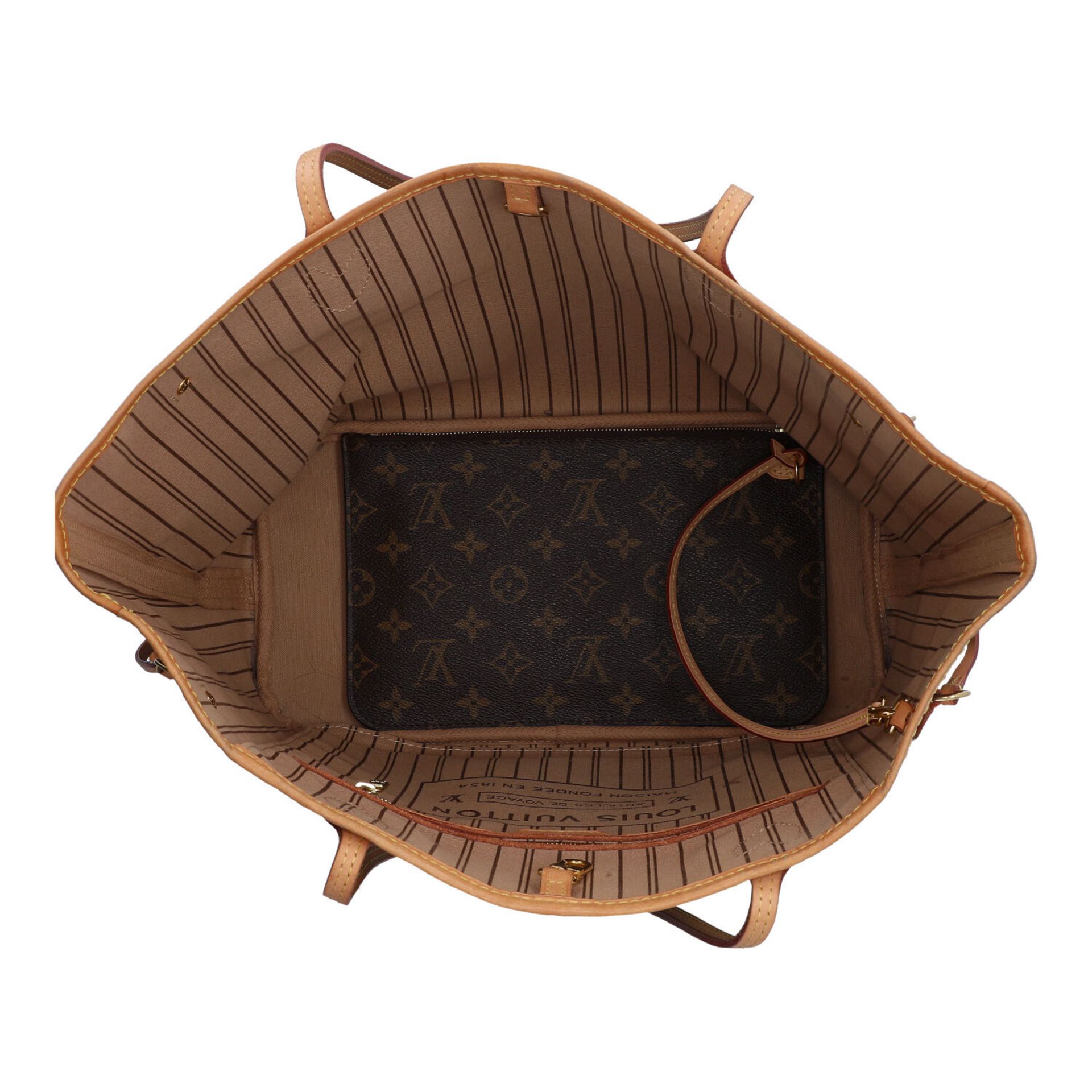 LOUIS VUITTON Shopper "NEVERFULL MM", Koll. 2017. - Bild 6 aus 8