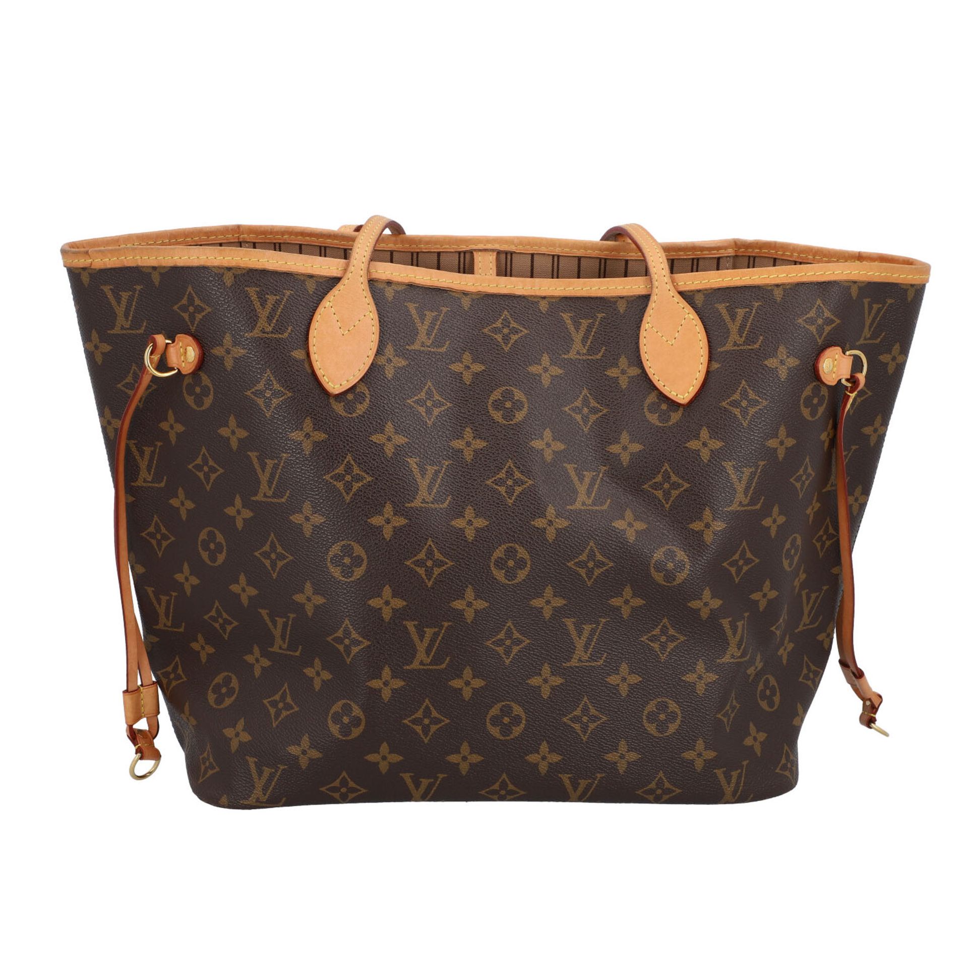 LOUIS VUITTON Shopper "NEVERFULL MM", Koll. 2017.