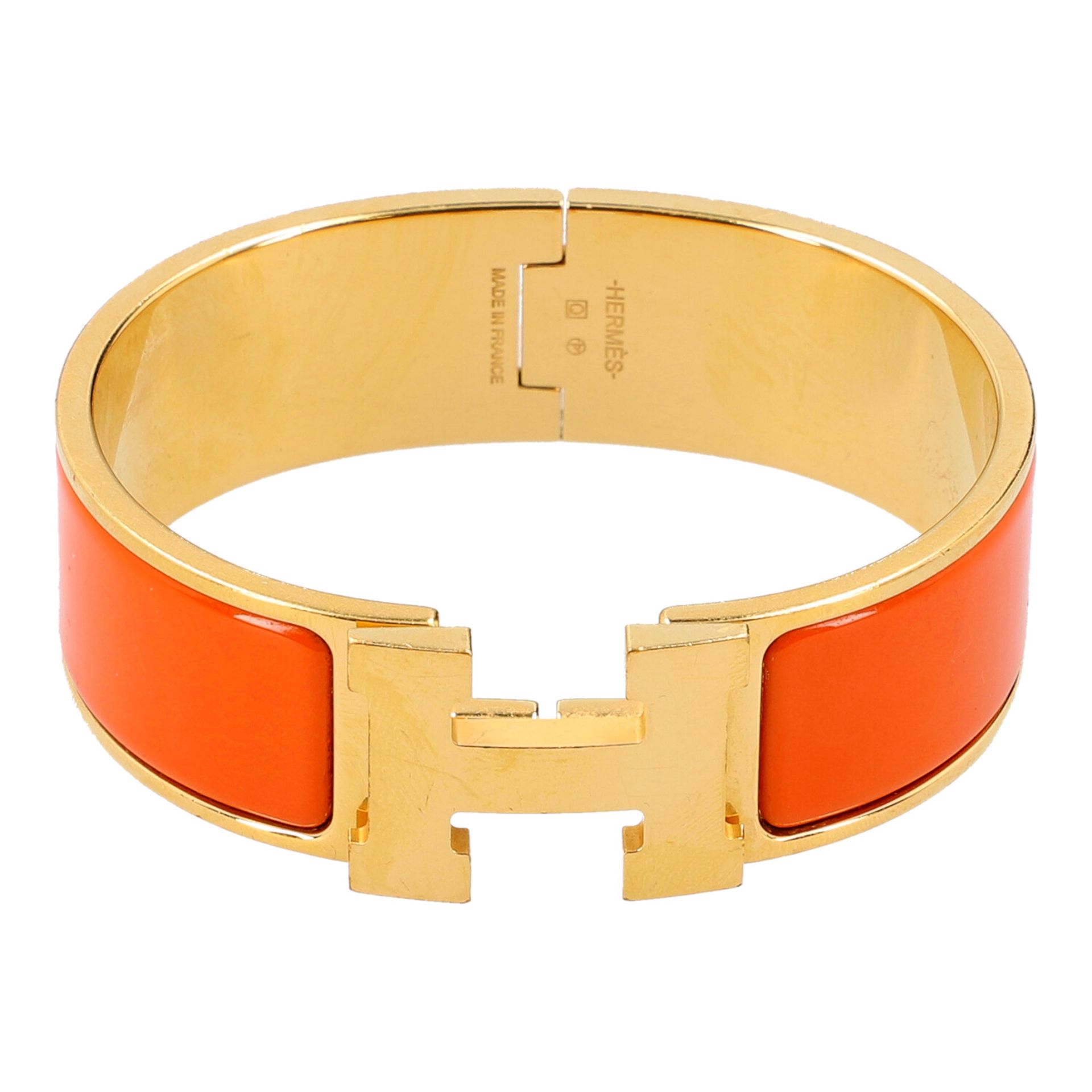 HERMÈS Armreif "CLIC H", akt. NP.: 615,-€.