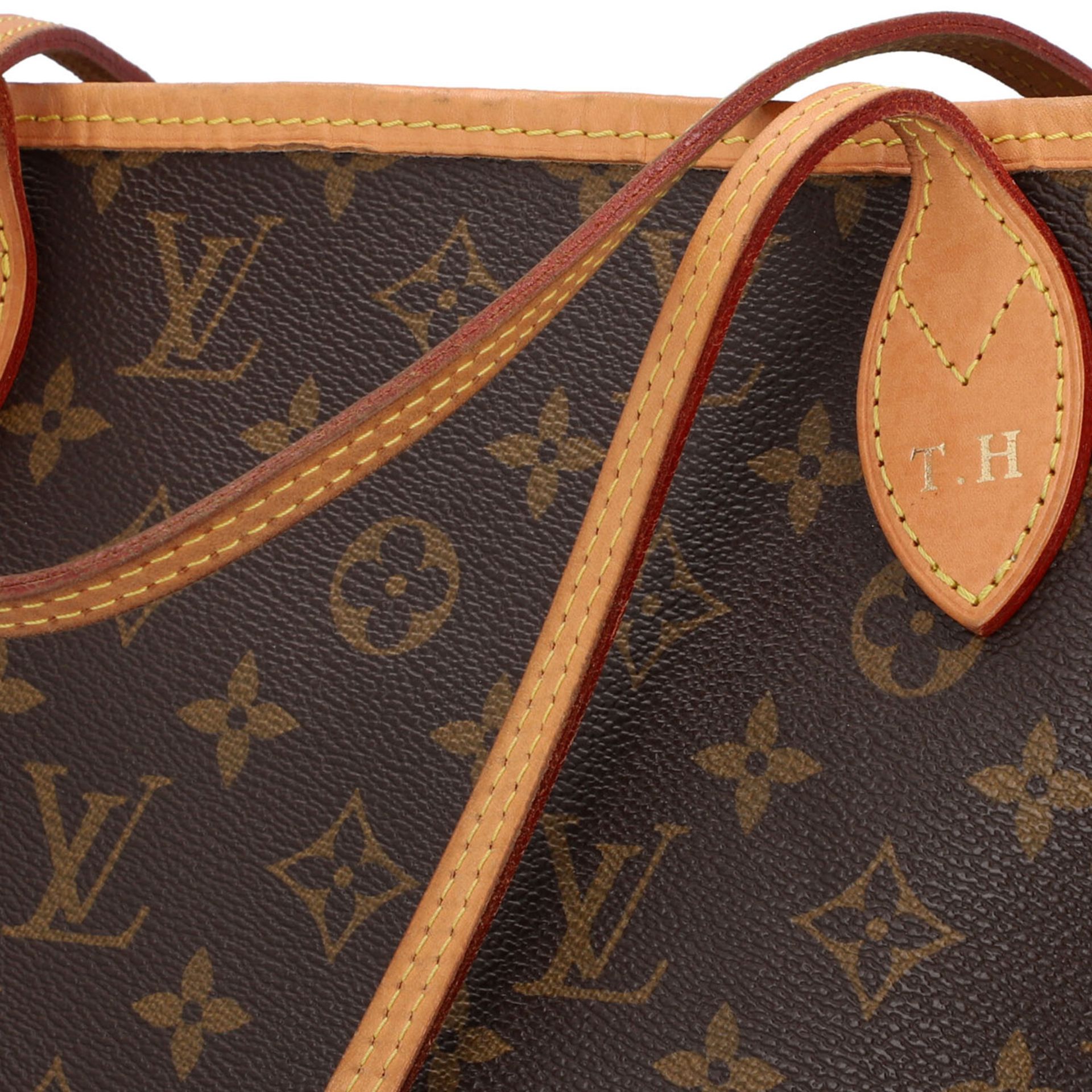 LOUIS VUITTON Shopper "NEVERFULL MM", Koll. 2017. - Bild 7 aus 8