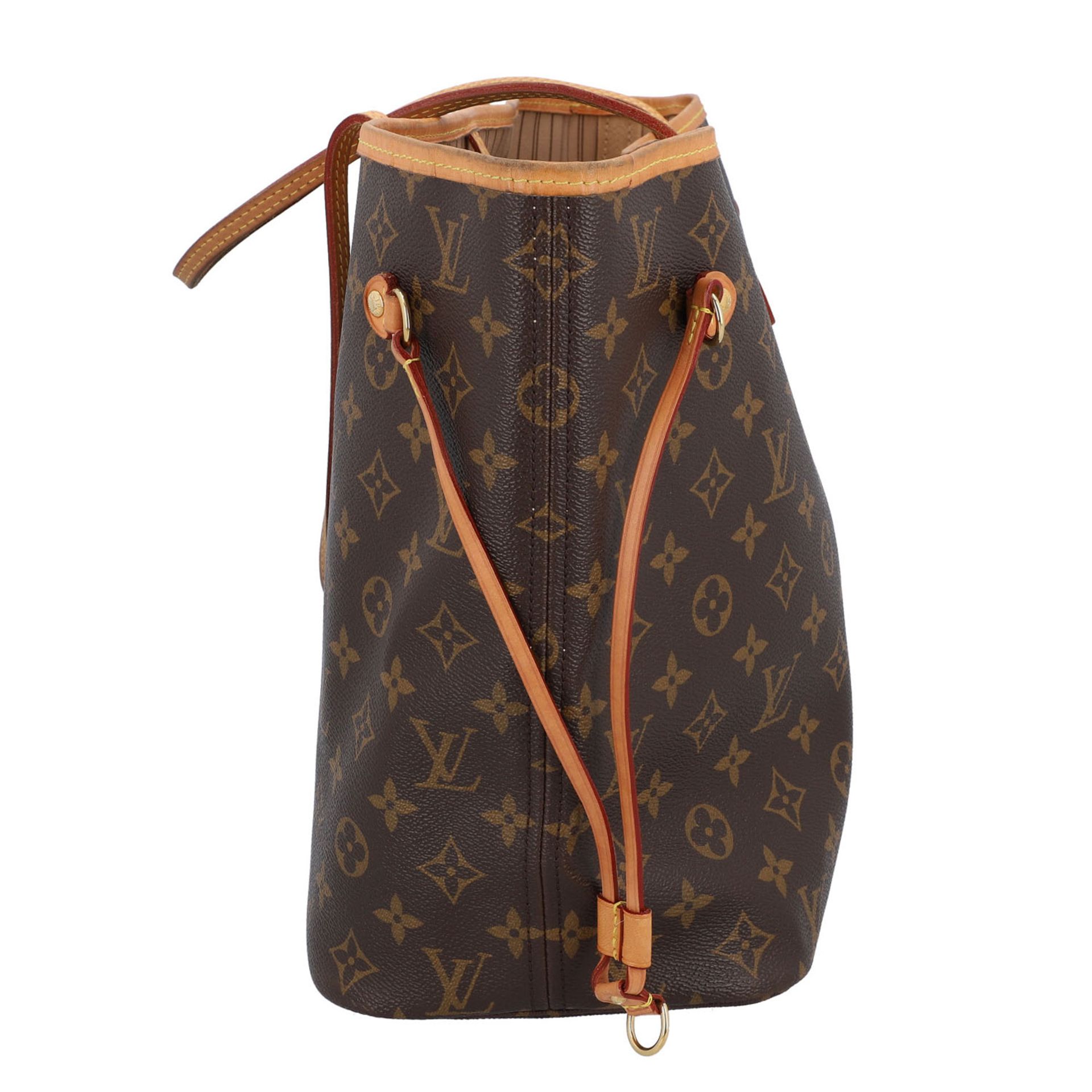 LOUIS VUITTON Shopper "NEVERFULL MM", Koll. 2017. - Bild 3 aus 8