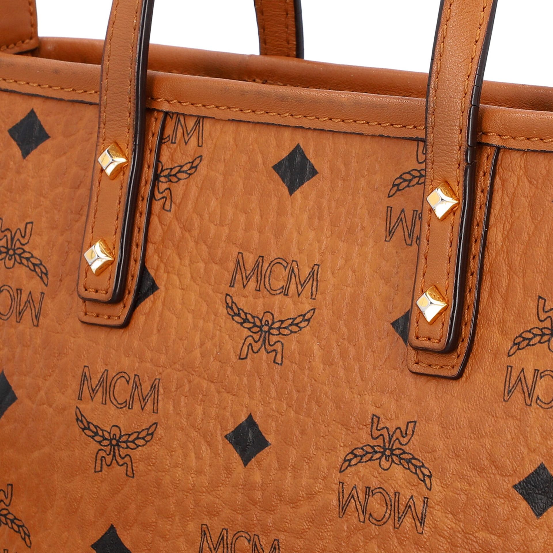 MCM Handtasche, akt. NP.: 600,-€. - Image 7 of 8