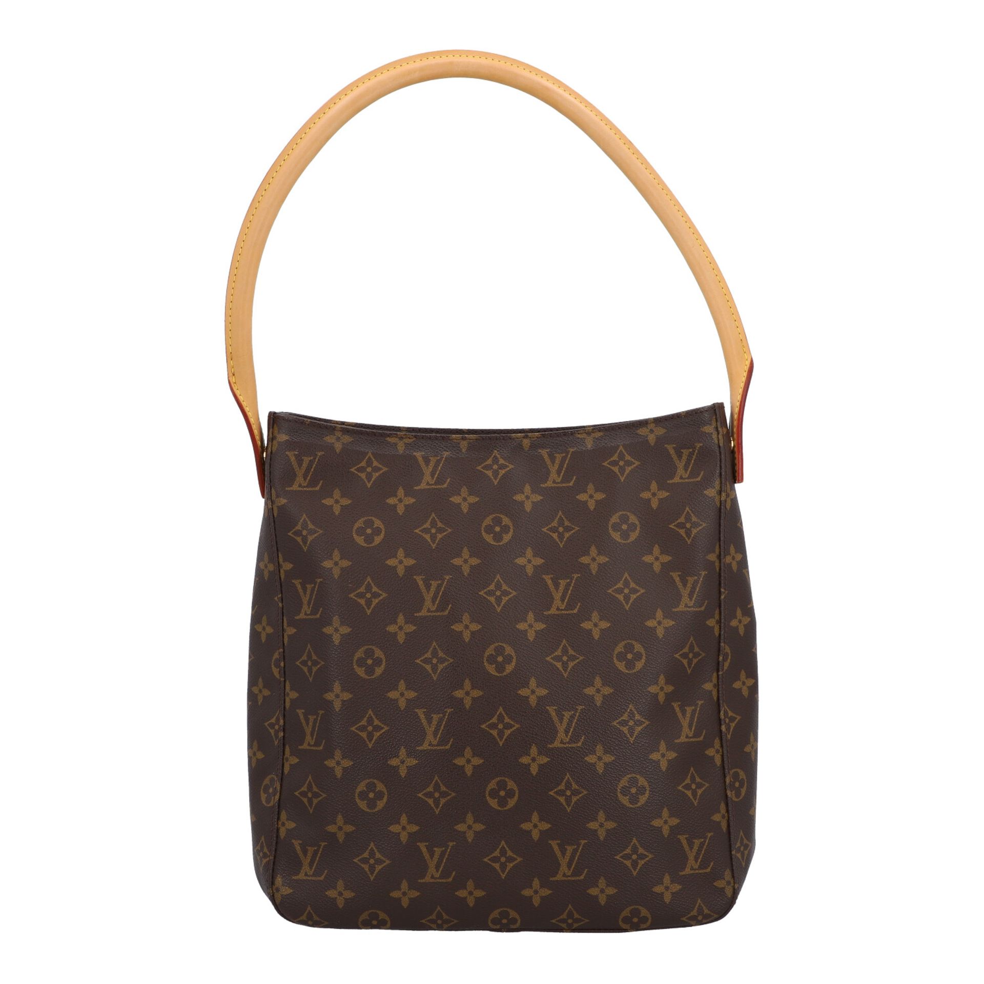 LOUIS VUITTON Schultertasche "LOOPING GM", Koll. 2001.