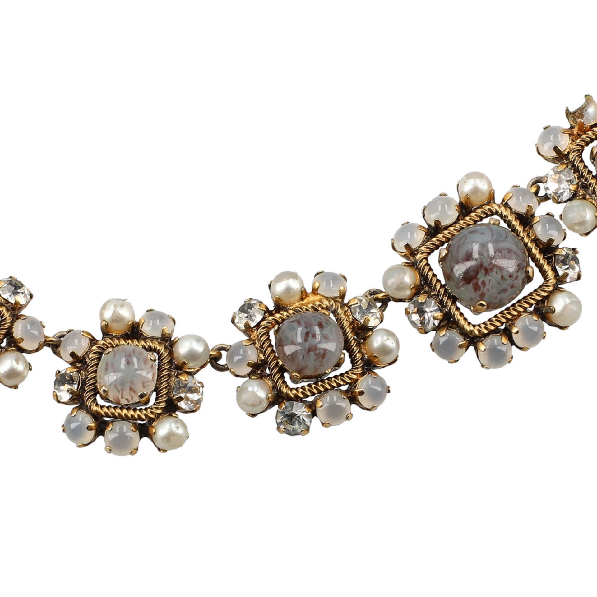 CHRISTIAN DIOR VINTAGE Collier, Koll.: 1964. - Bild 3 aus 4