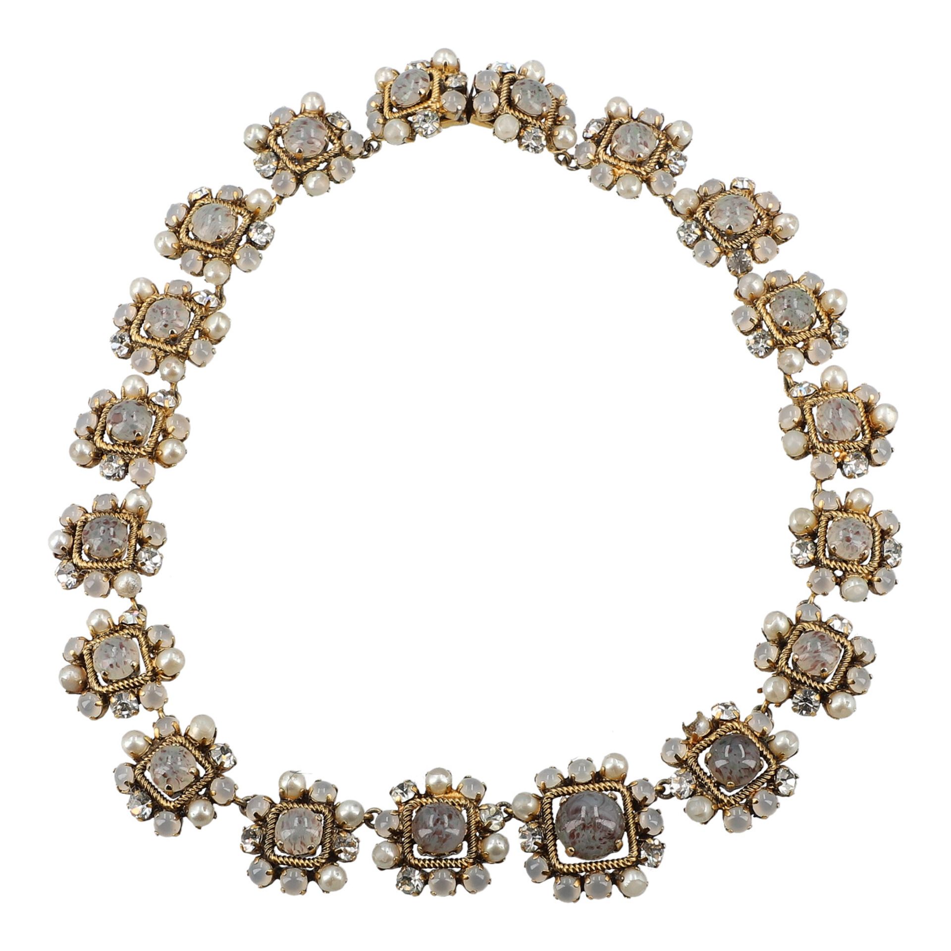 CHRISTIAN DIOR VINTAGE Collier, Koll.: 1964.