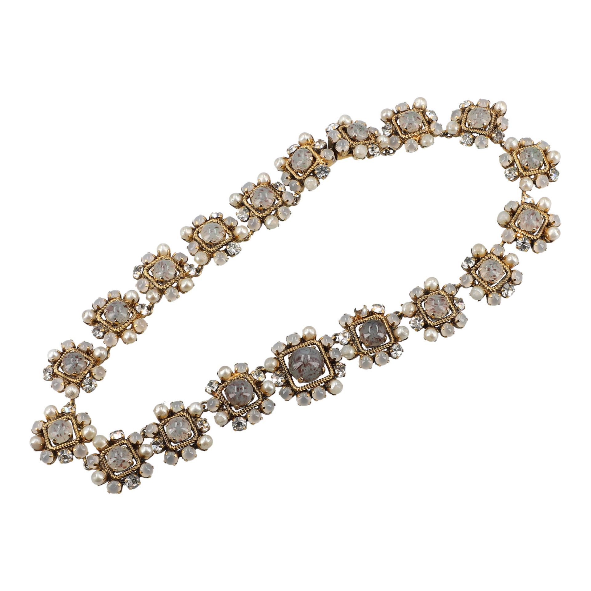 CHRISTIAN DIOR VINTAGE Collier, Koll.: 1964. - Bild 2 aus 4