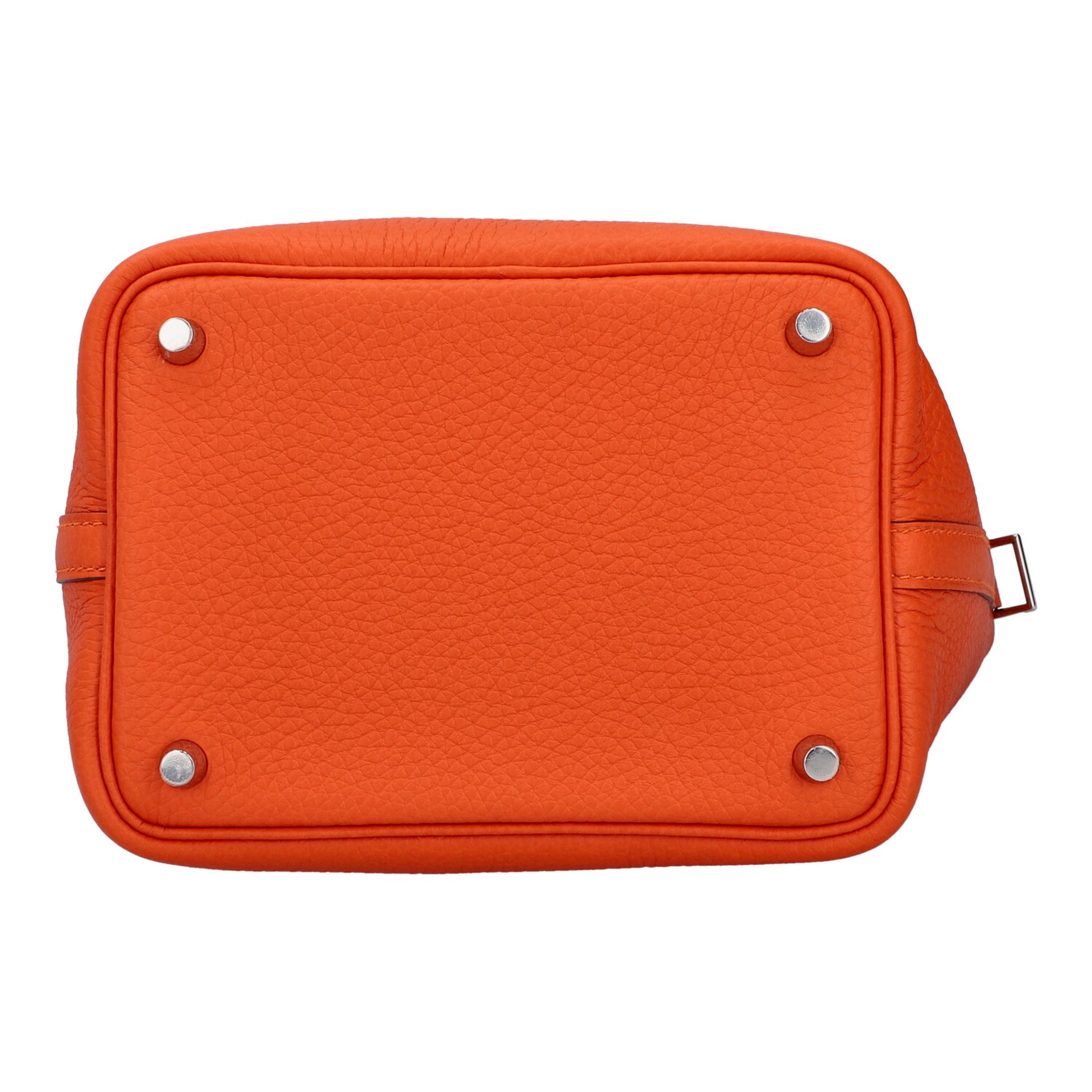 HERMÈS Handtasche "PICOTIN 18 - ORANGE POPPY", Koll. 2021/2022. - Bild 5 aus 8