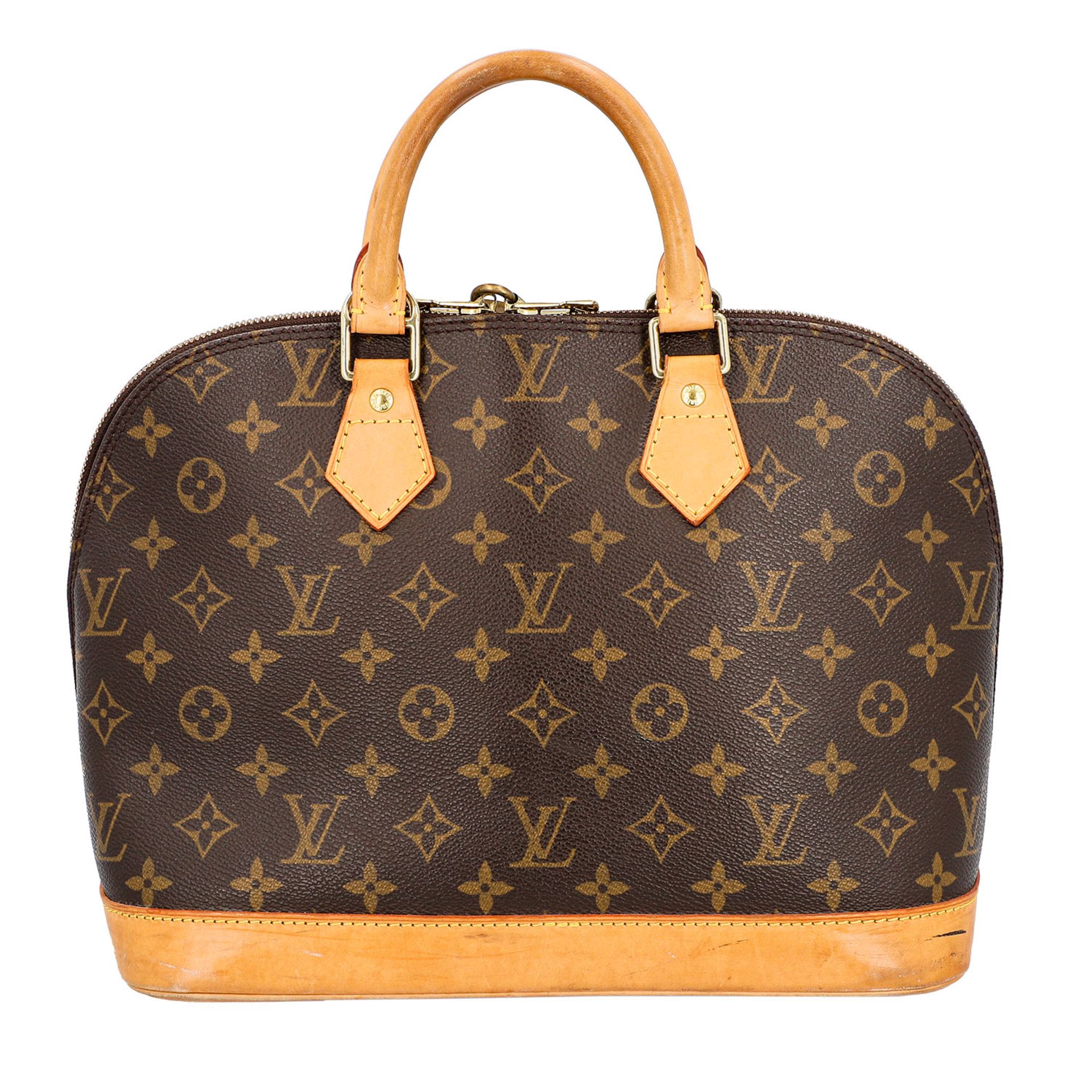 LOUIS VUITTON Handtasche "ALMA", Koll. 2000. - Bild 4 aus 9