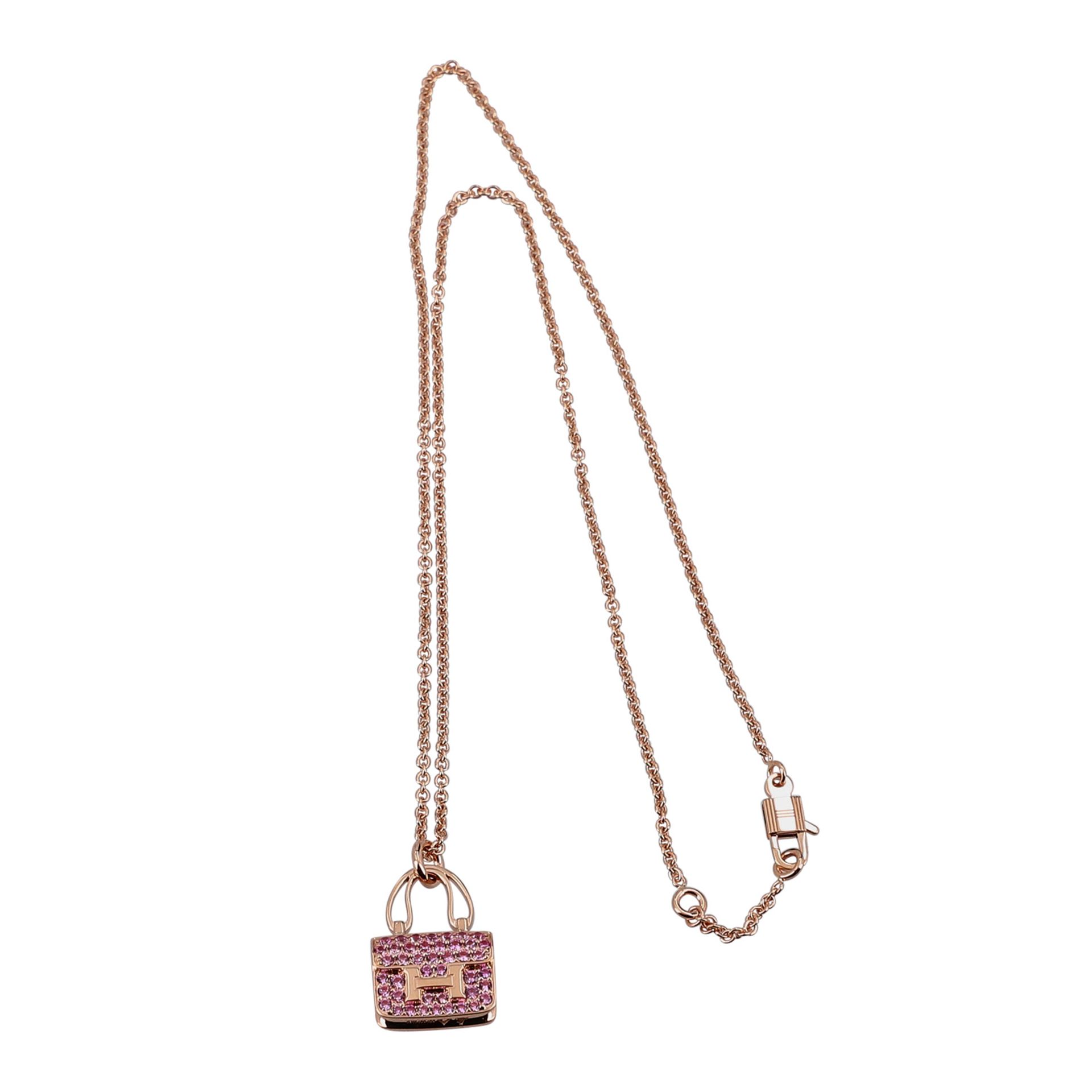 HERMÈS Halskette "AMULETTES CONSTANCE PENDANT" . - Bild 2 aus 4