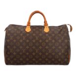 LOUIS VUITTON VINTAGE Handtasche "SPEEDY 40", Koll. 1997, akt. NP.: 1.250,-€.