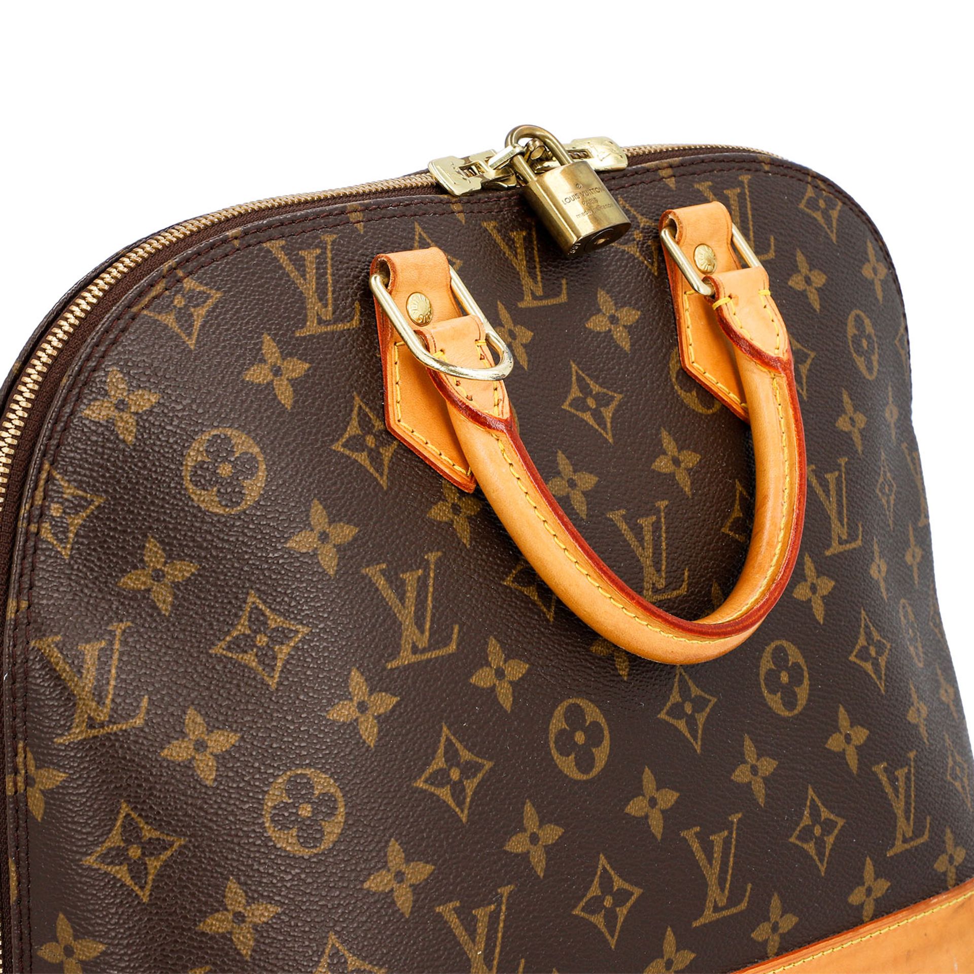 LOUIS VUITTON Handtasche "ALMA", Koll. 2000. - Bild 7 aus 9