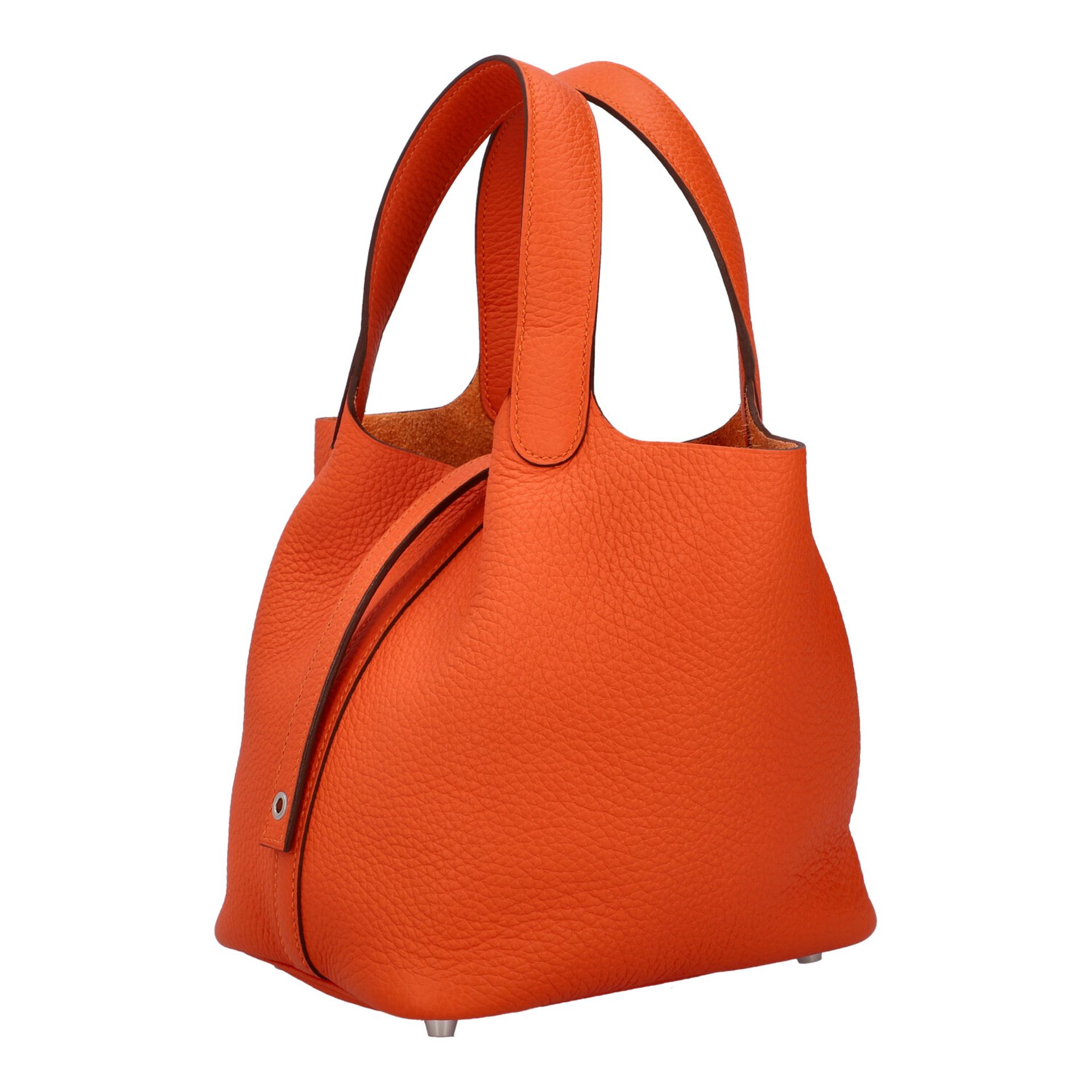 HERMÈS Handtasche "PICOTIN 18 - ORANGE POPPY", Koll. 2021/2022. - Bild 2 aus 8