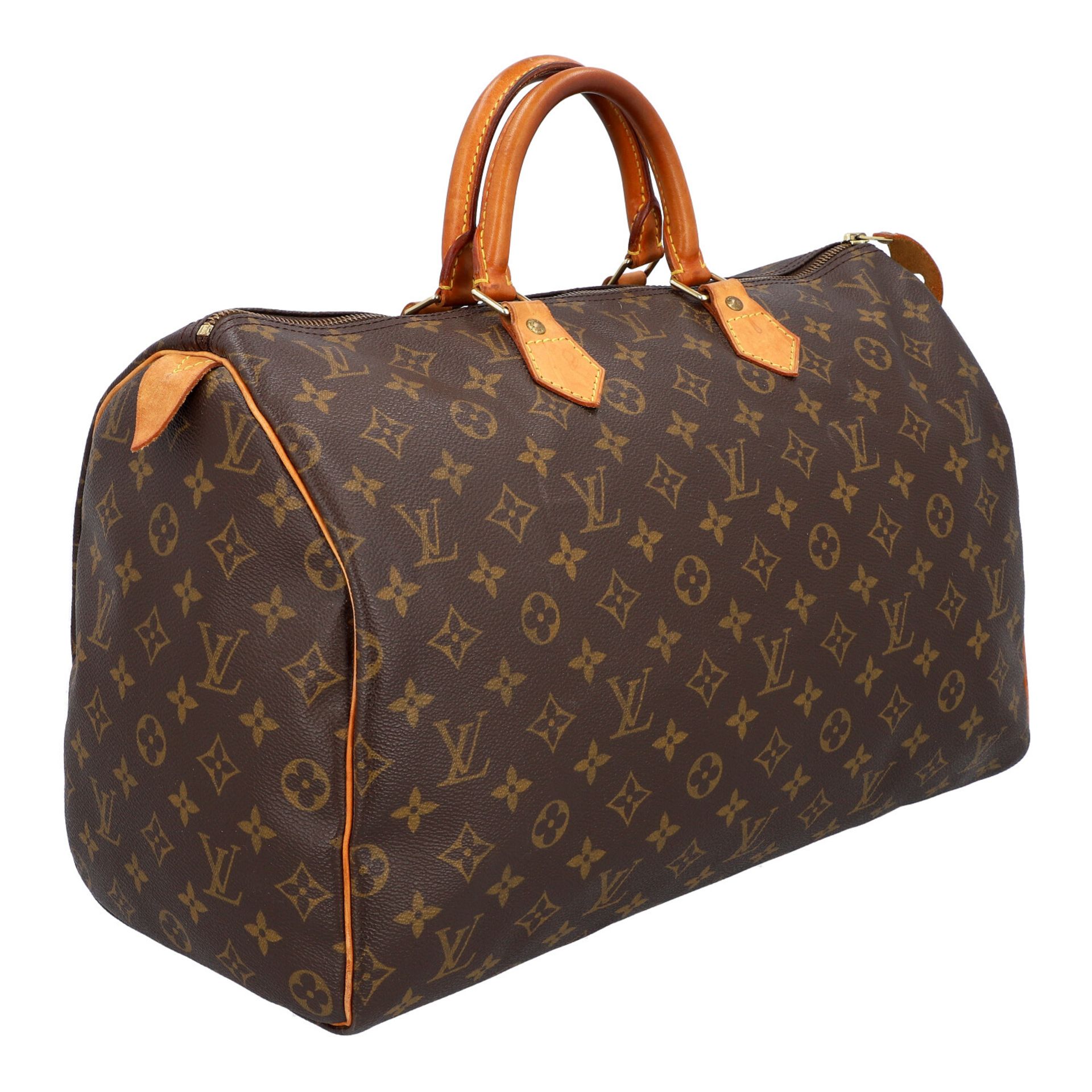 LOUIS VUITTON VINTAGE Handtasche "SPEEDY 40", Koll. 1997, akt. NP.: 1.250,-€. - Bild 2 aus 9