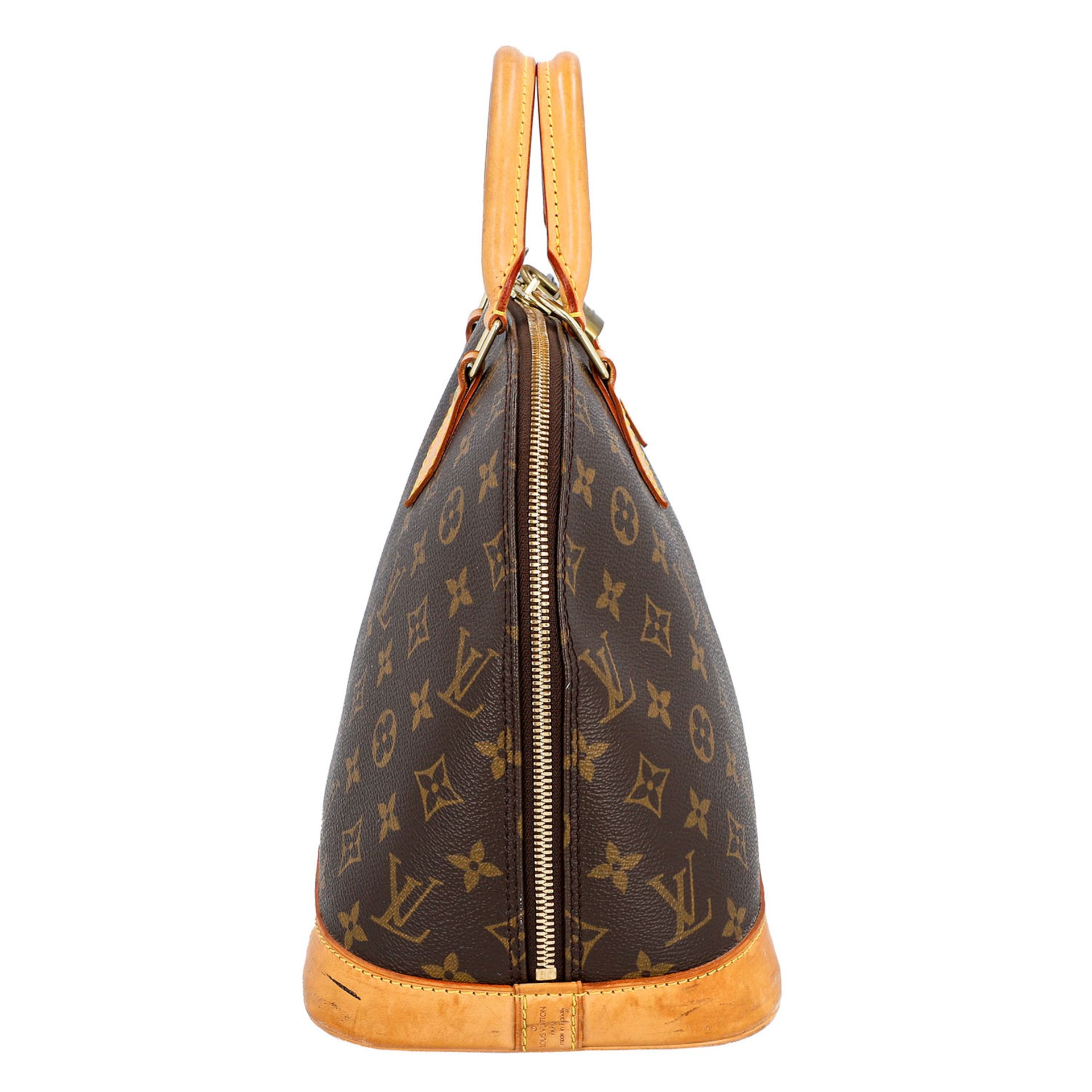 LOUIS VUITTON Handtasche "ALMA", Koll. 2000. - Bild 3 aus 9