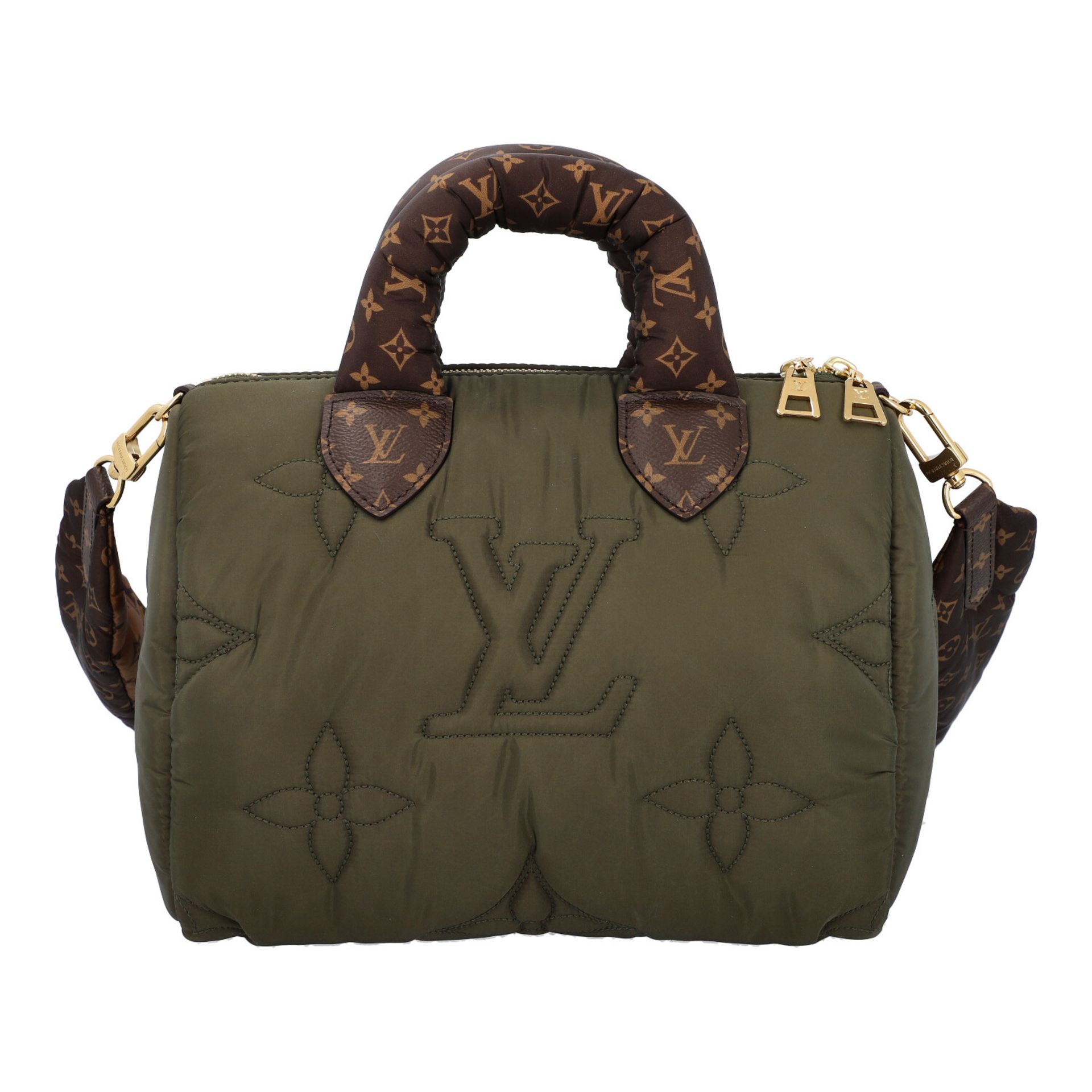 LOUIS VUITTON Handtasche "SPEEDY 25 MIT SCHULTERRIEMEN".