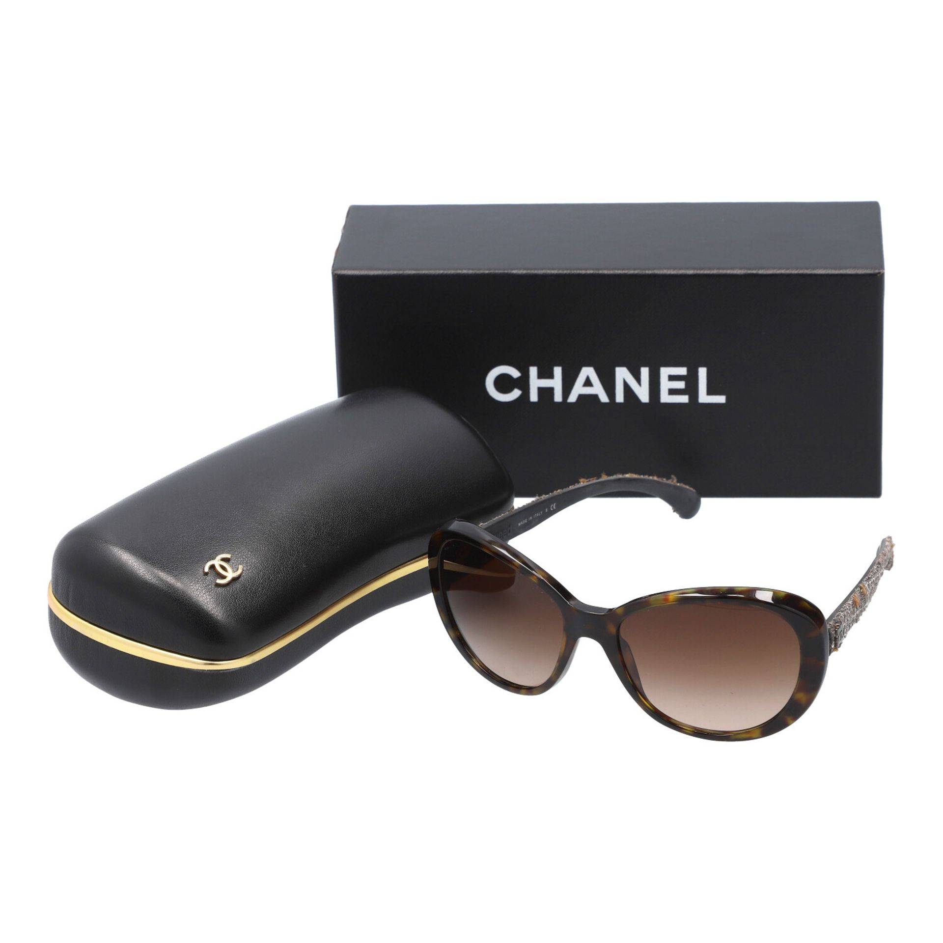 CHANEL Sonnenbrille "c.714/3B - TWEED". - Image 7 of 7