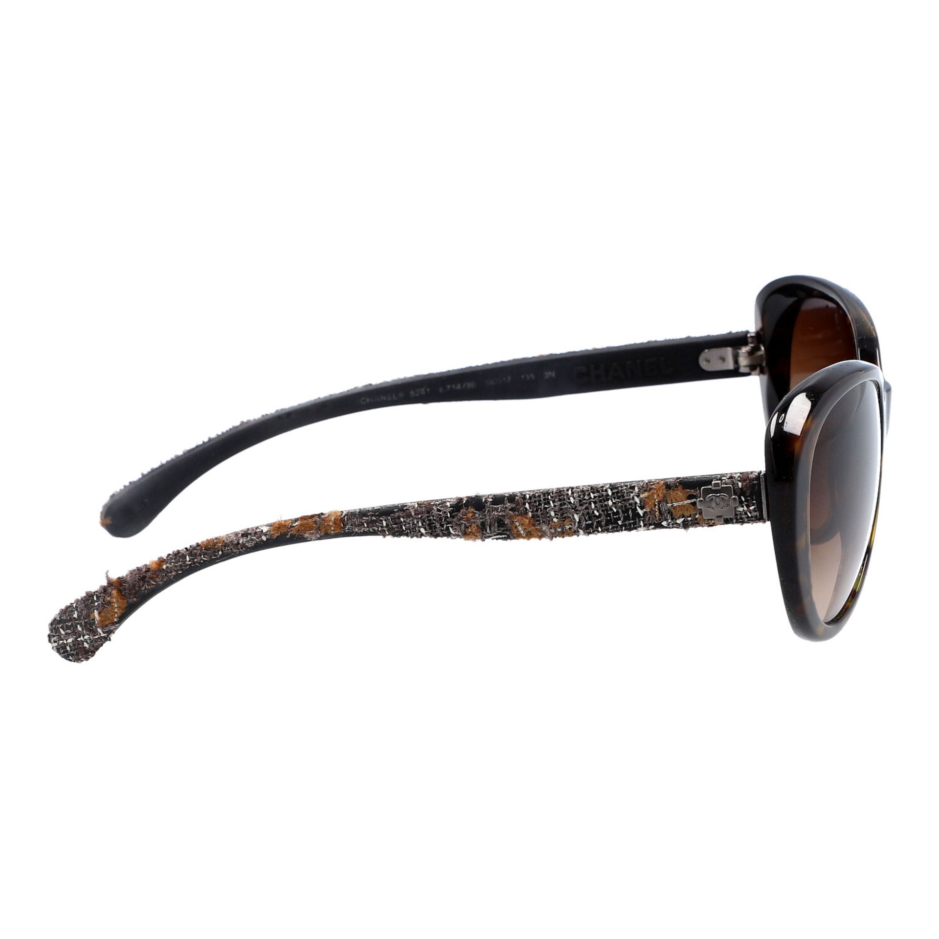 CHANEL Sonnenbrille "c.714/3B - TWEED". - Image 3 of 7