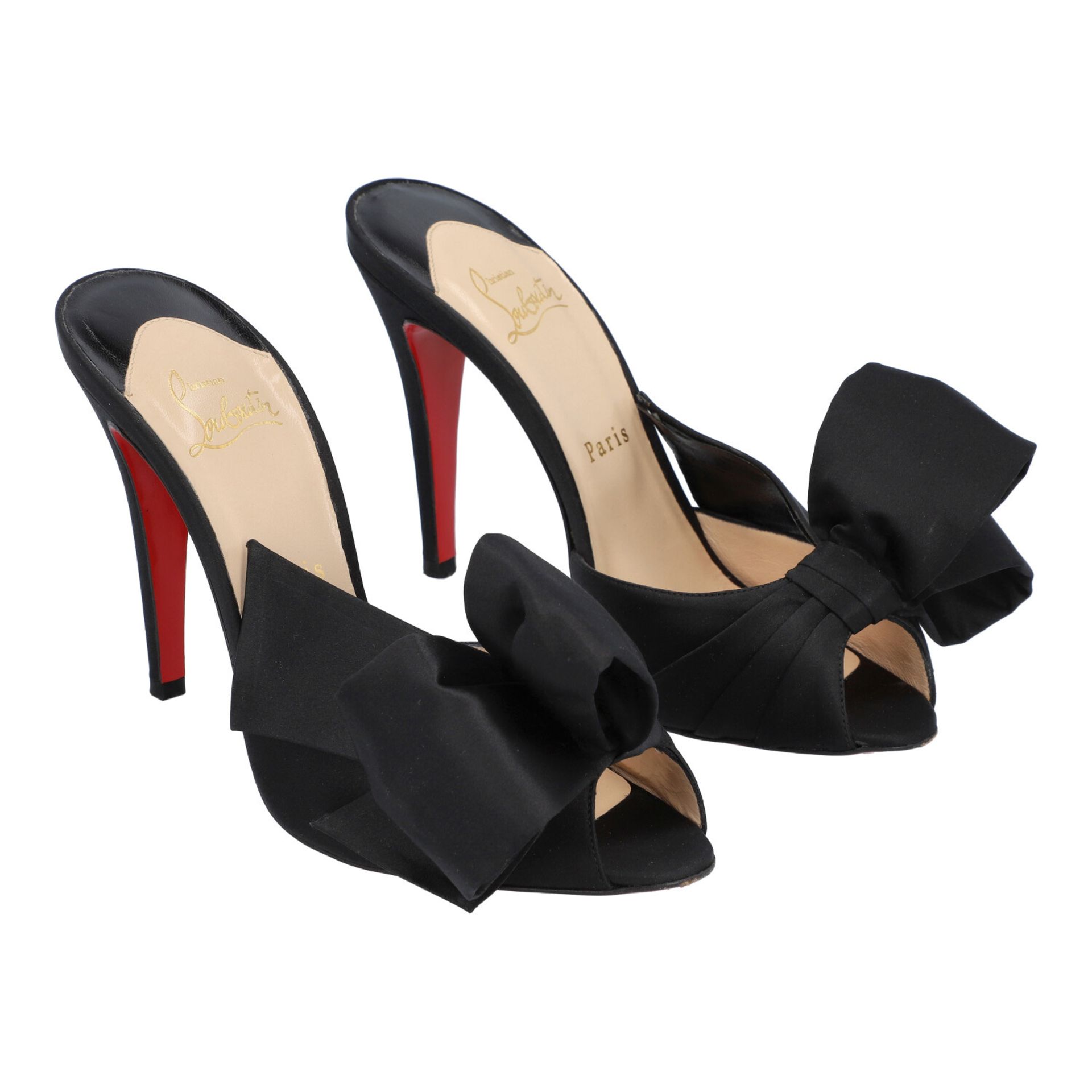 CHRISTIAN LOUBOUTIN Sandaletten, Gr.39,5.