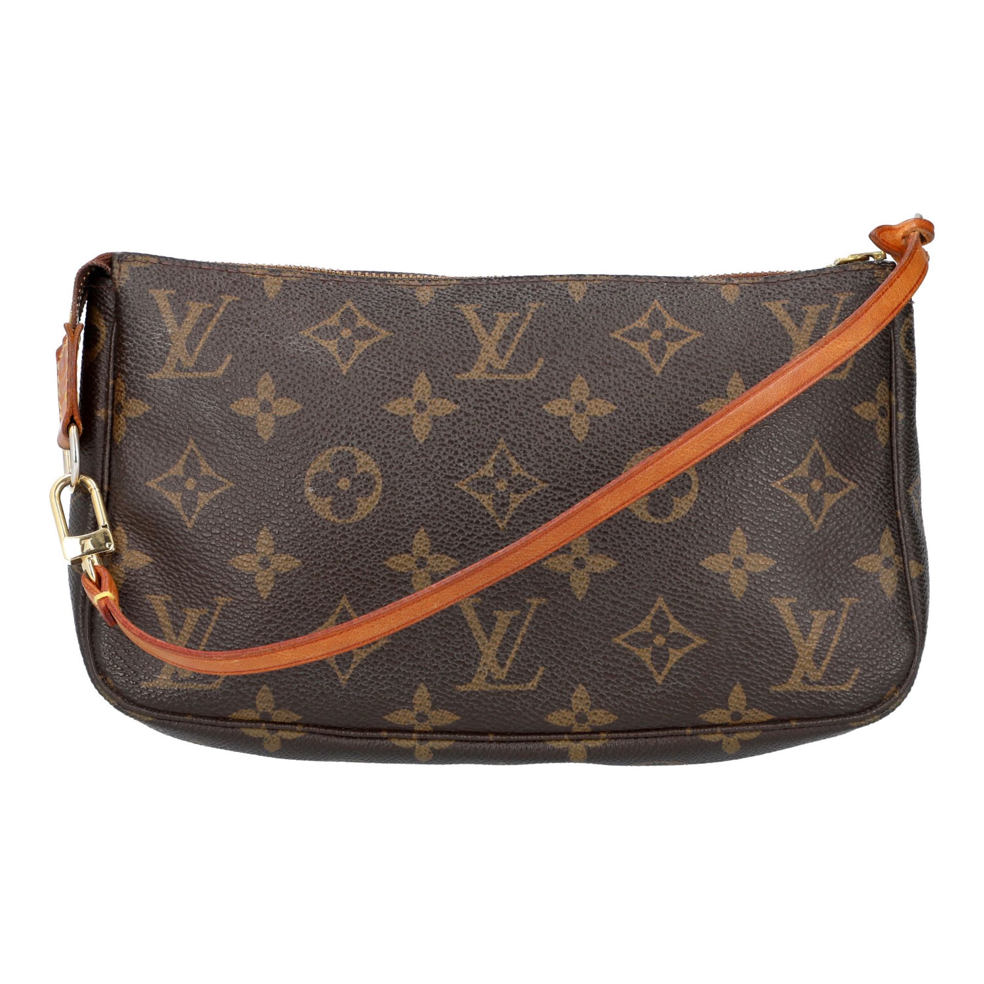 LOUIS VUITTON Pochette "POCHETTE ACCESSOIRES NM", Koll. 2010. - Bild 4 aus 6