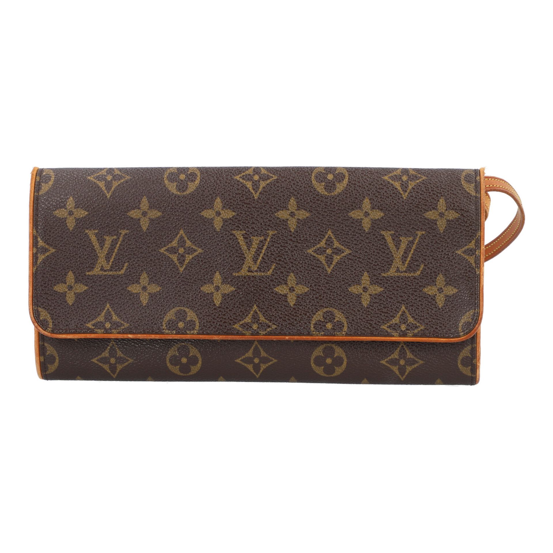 LOUIS VUITTON Umhängetasche "TWIN POCHETTE", Koll.: 2001.