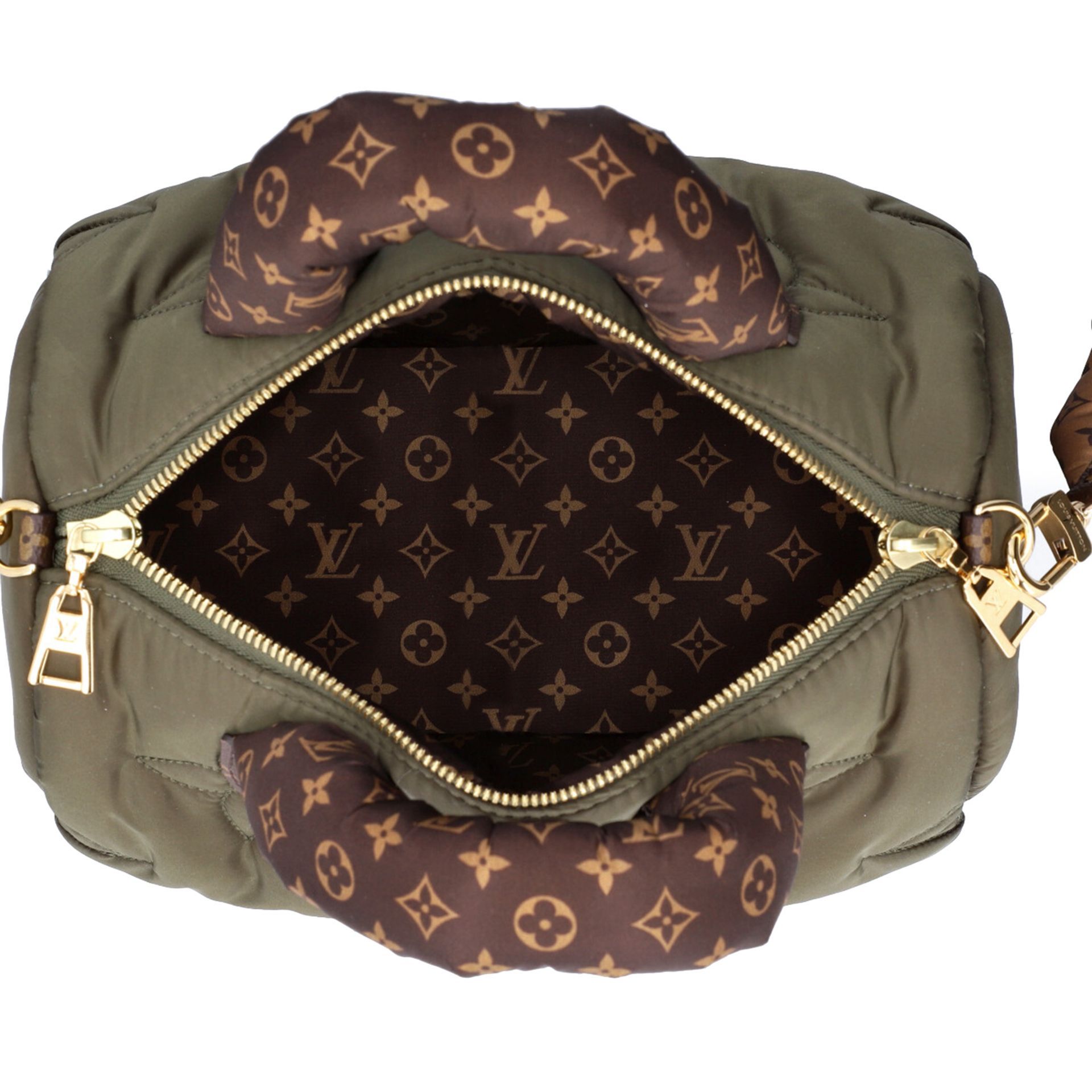 LOUIS VUITTON Handtasche "SPEEDY 25 MIT SCHULTERRIEMEN". - Bild 6 aus 8