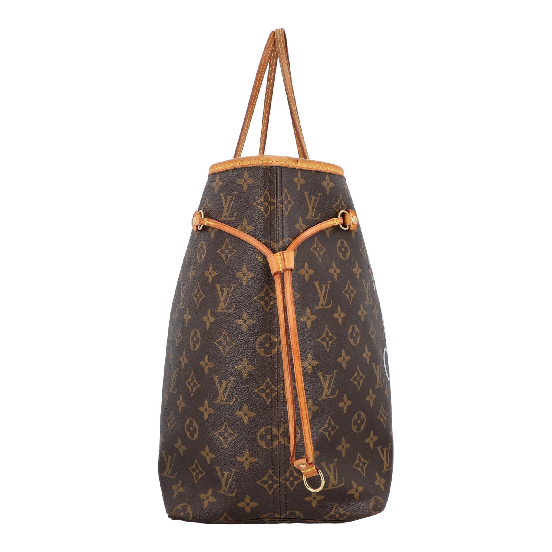 LOUIS VUITTON Shopper "NEVERFULL ST. MORITZ GM", Koll. 2008. - Bild 3 aus 8